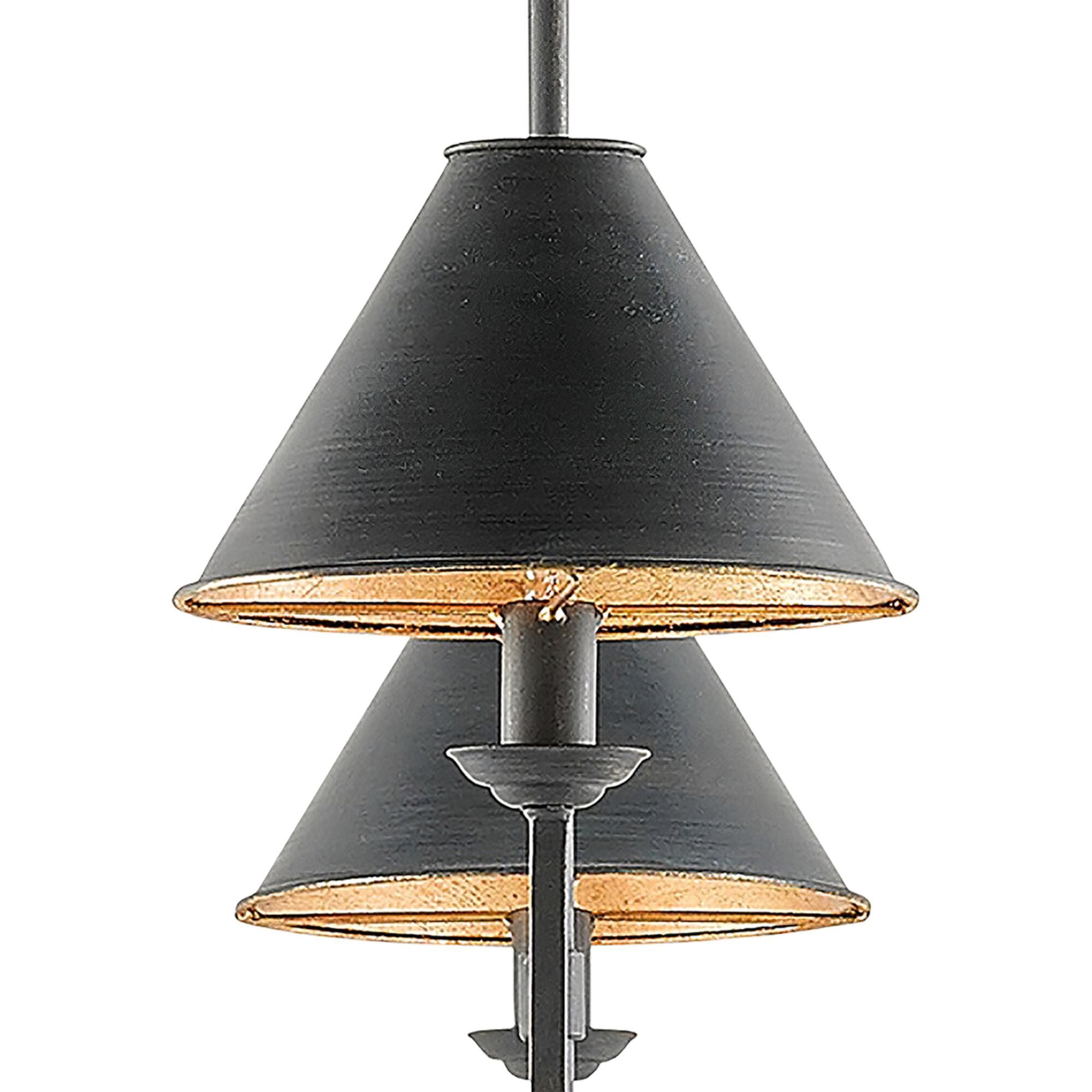Shown in French Black/Contemporary Gold Leaf Interior finish
