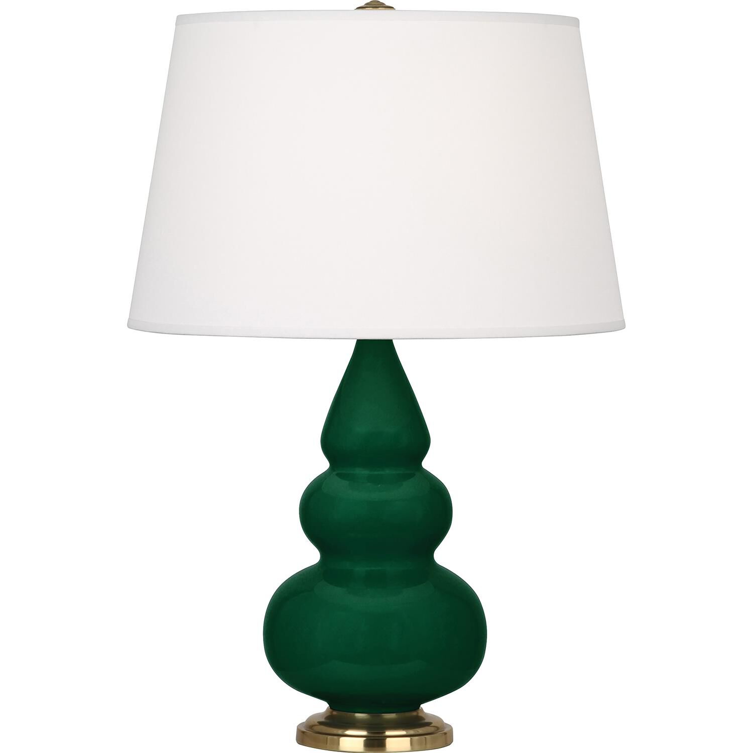 Shown in Jungle finish and Pearl shade and Antique Natural Brass accent