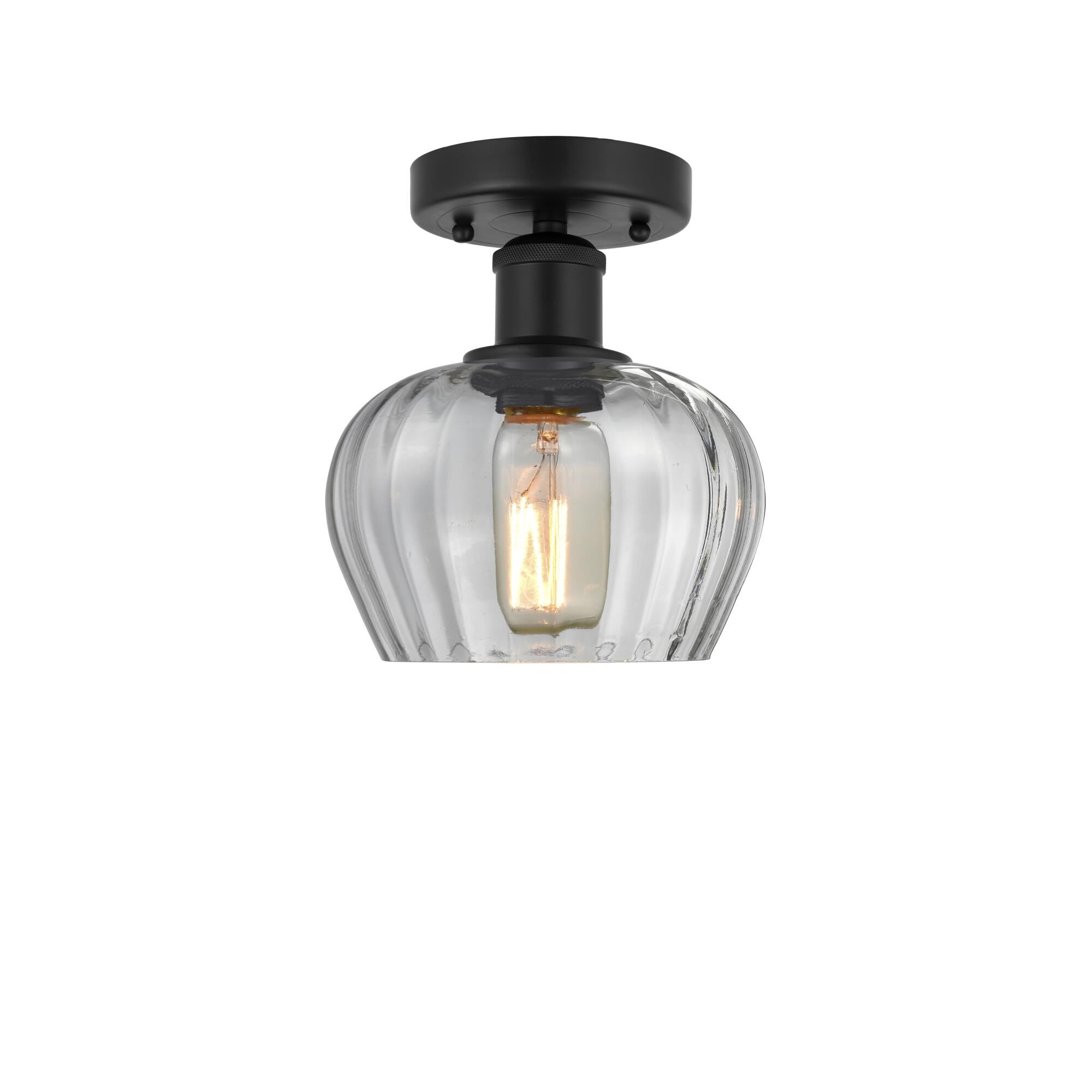 Bruno Marashlian Fenton 6 Inch 1 Light Semi Flush Mount by Innovations Lighting