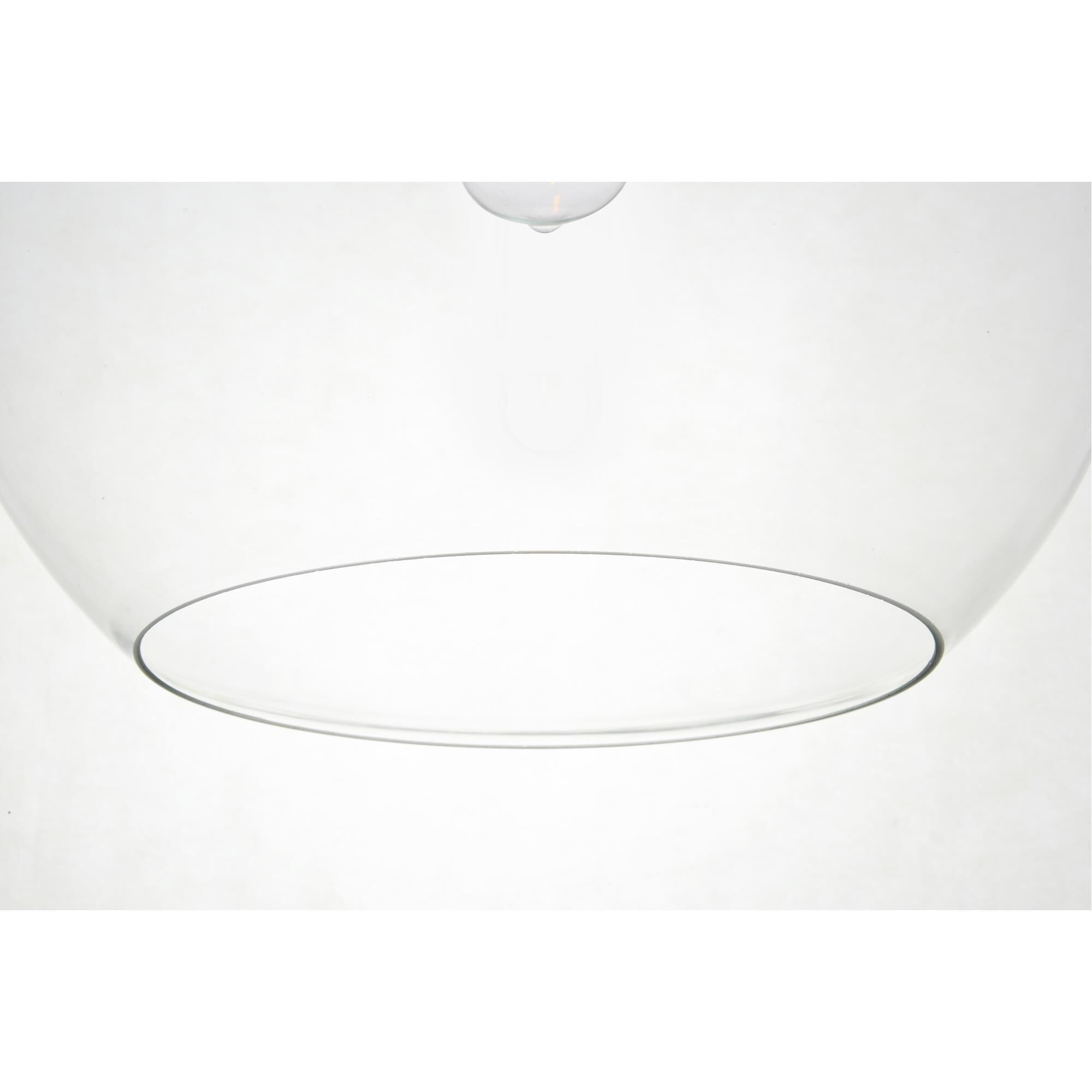 Baxter 14 Inch Large Pendant by Elegant Lighting