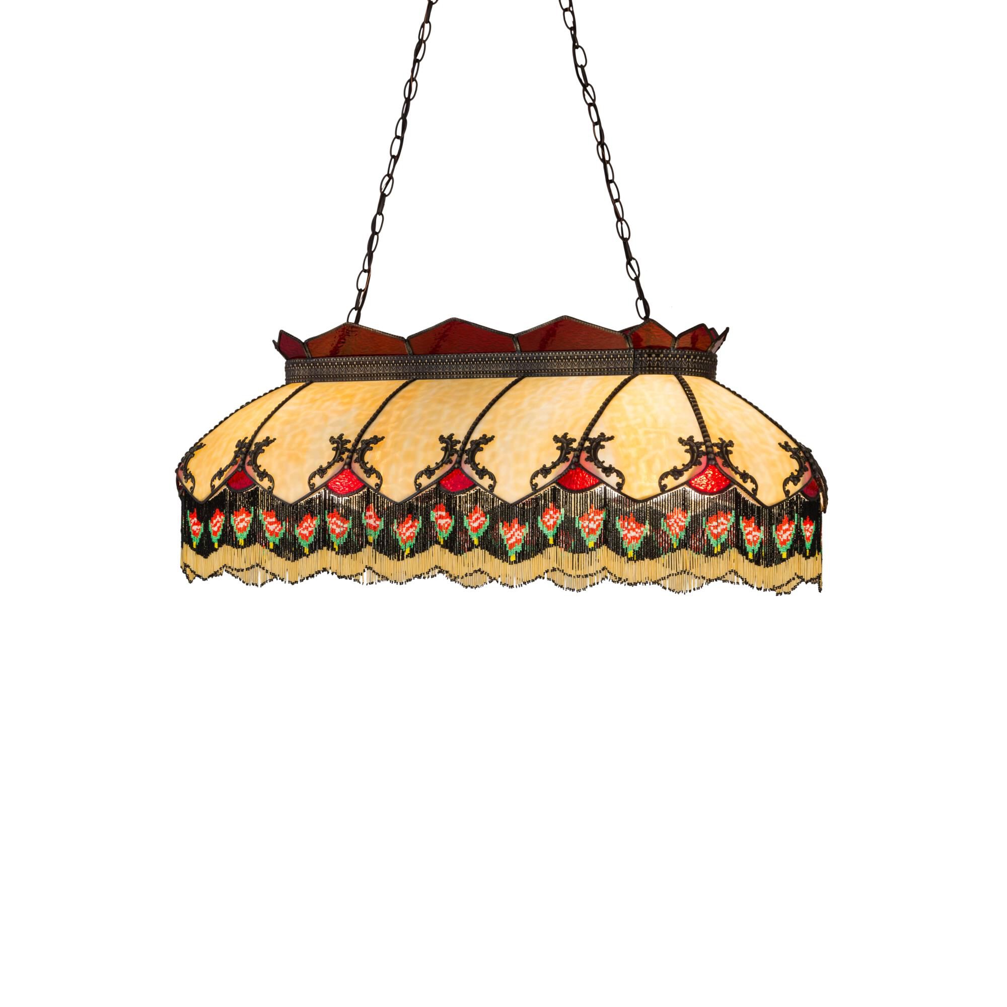 Isabella 44 Inch 6 Light Linear Suspension Light by Meyda Lighting