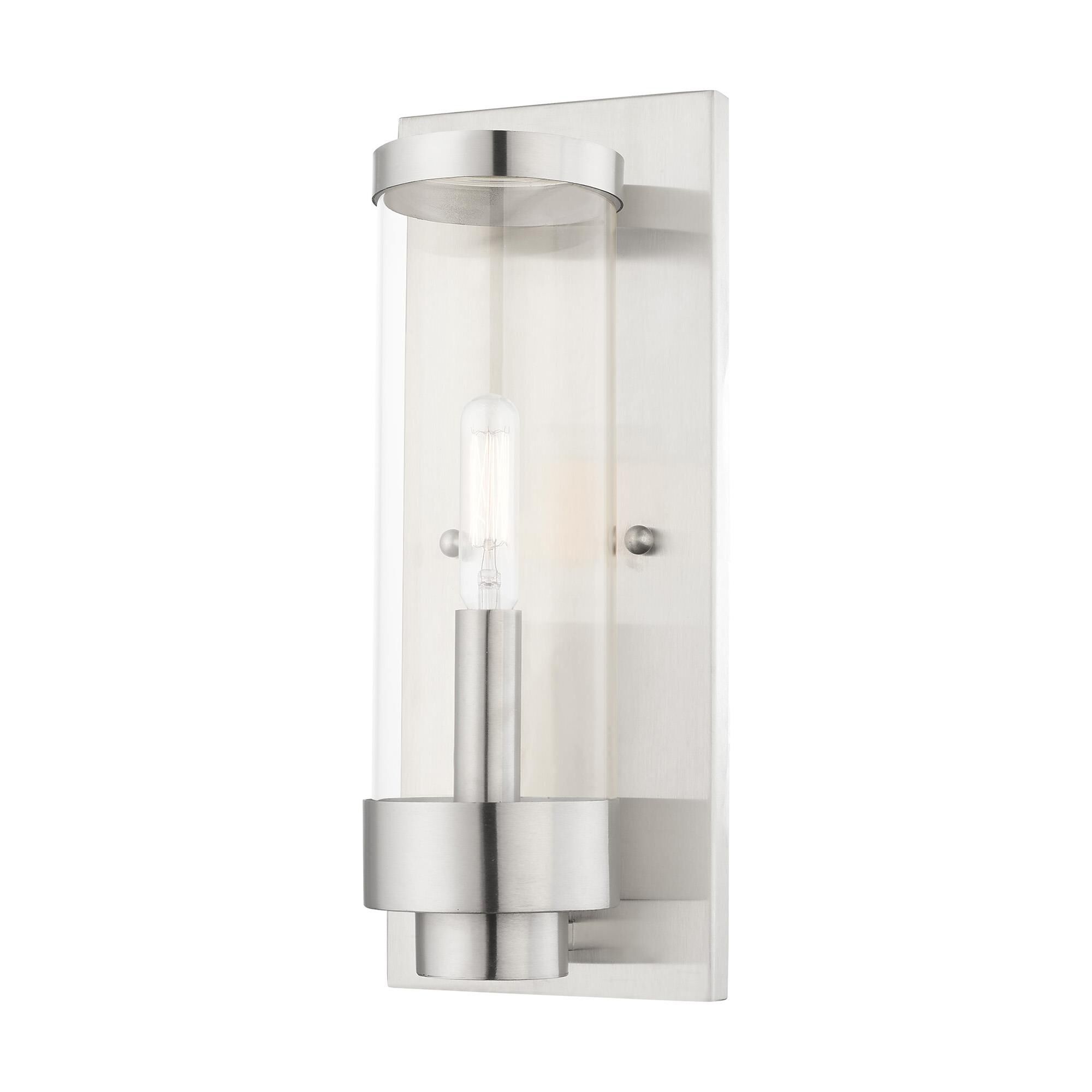 Hillcrest 12 Inch Tall 1 Light Outdoor Wall Light by Livex Lighting