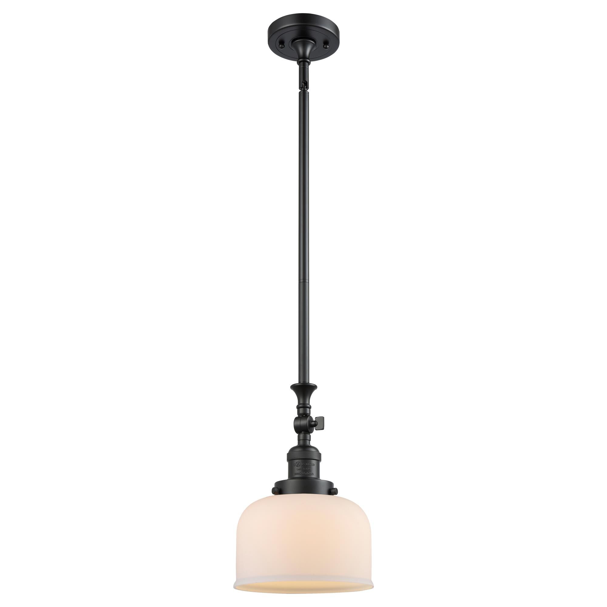 Shown in Matte Black finish and Matte White Cased glass