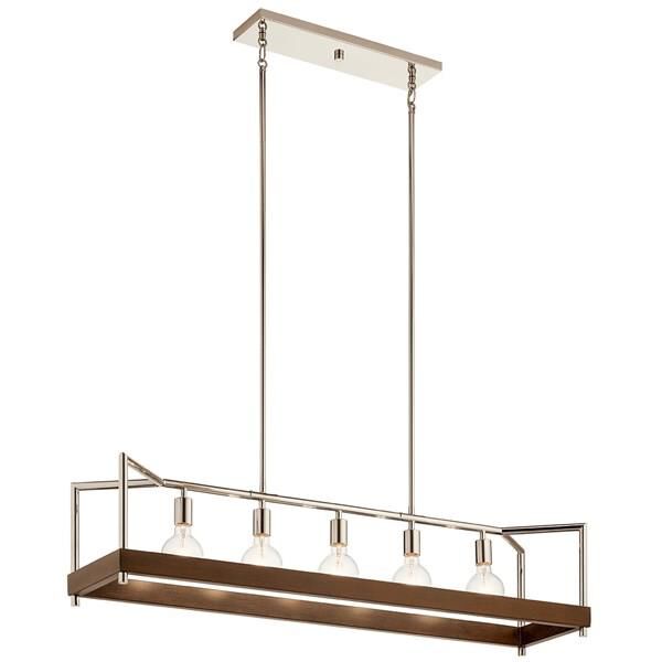 Tanis 48 Inch 5 Light Linear Suspension Light by Kichler Lighting