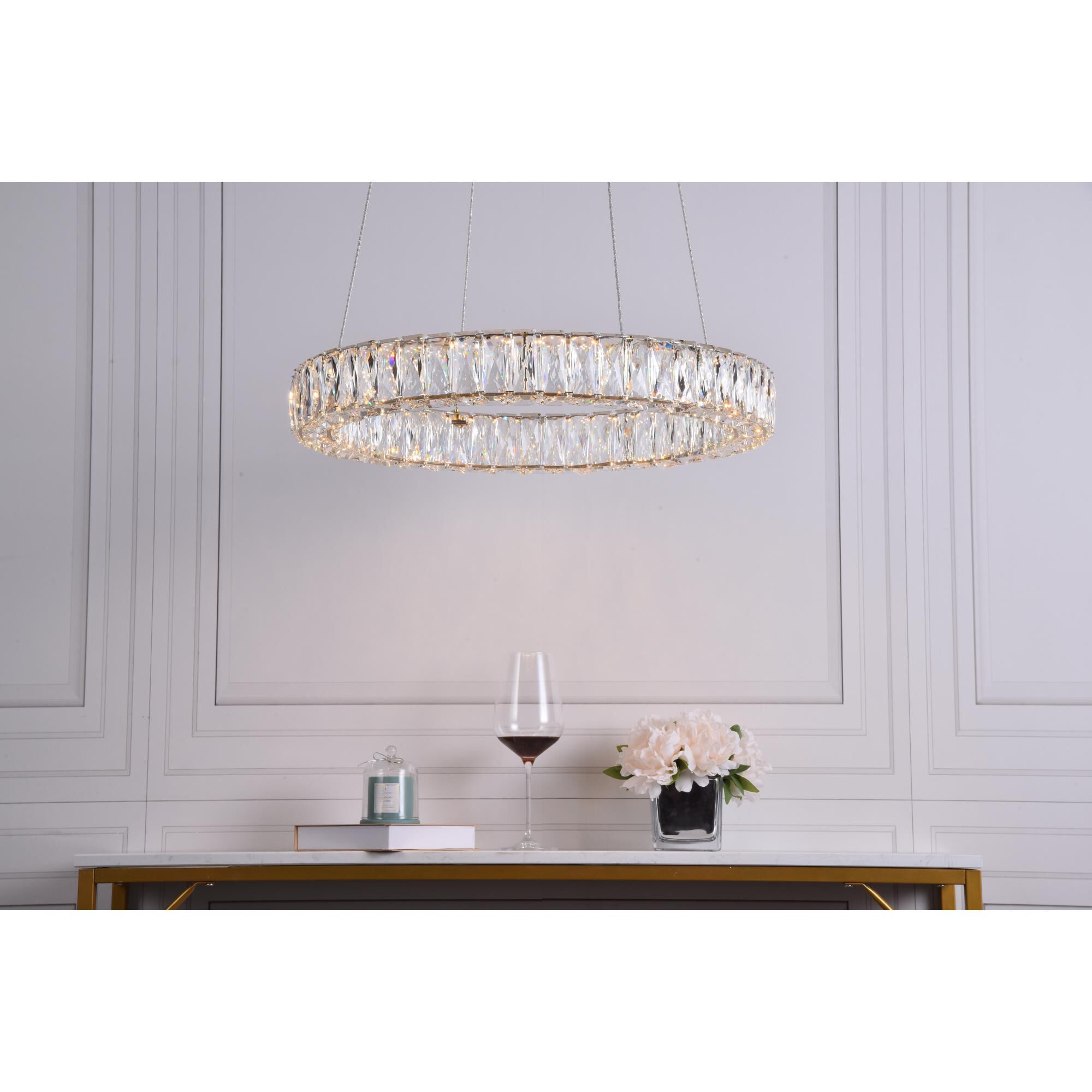Monroe Chandelier by Elegant Lighting