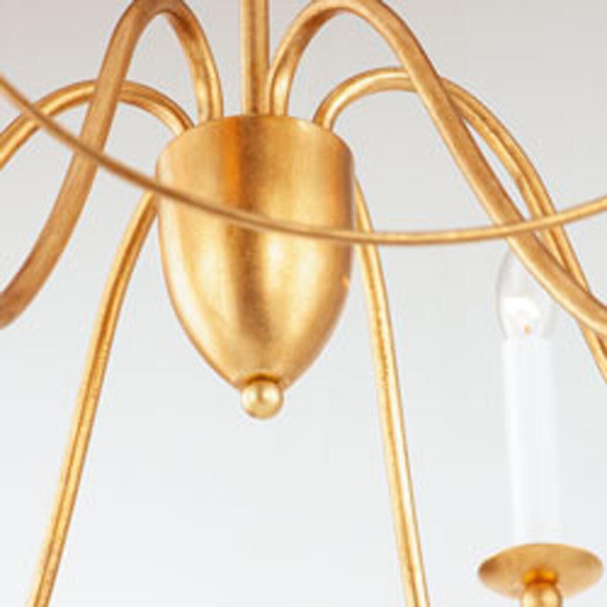 Plumette 28 Inch 6 Light Chandelier by Maxim Lighting