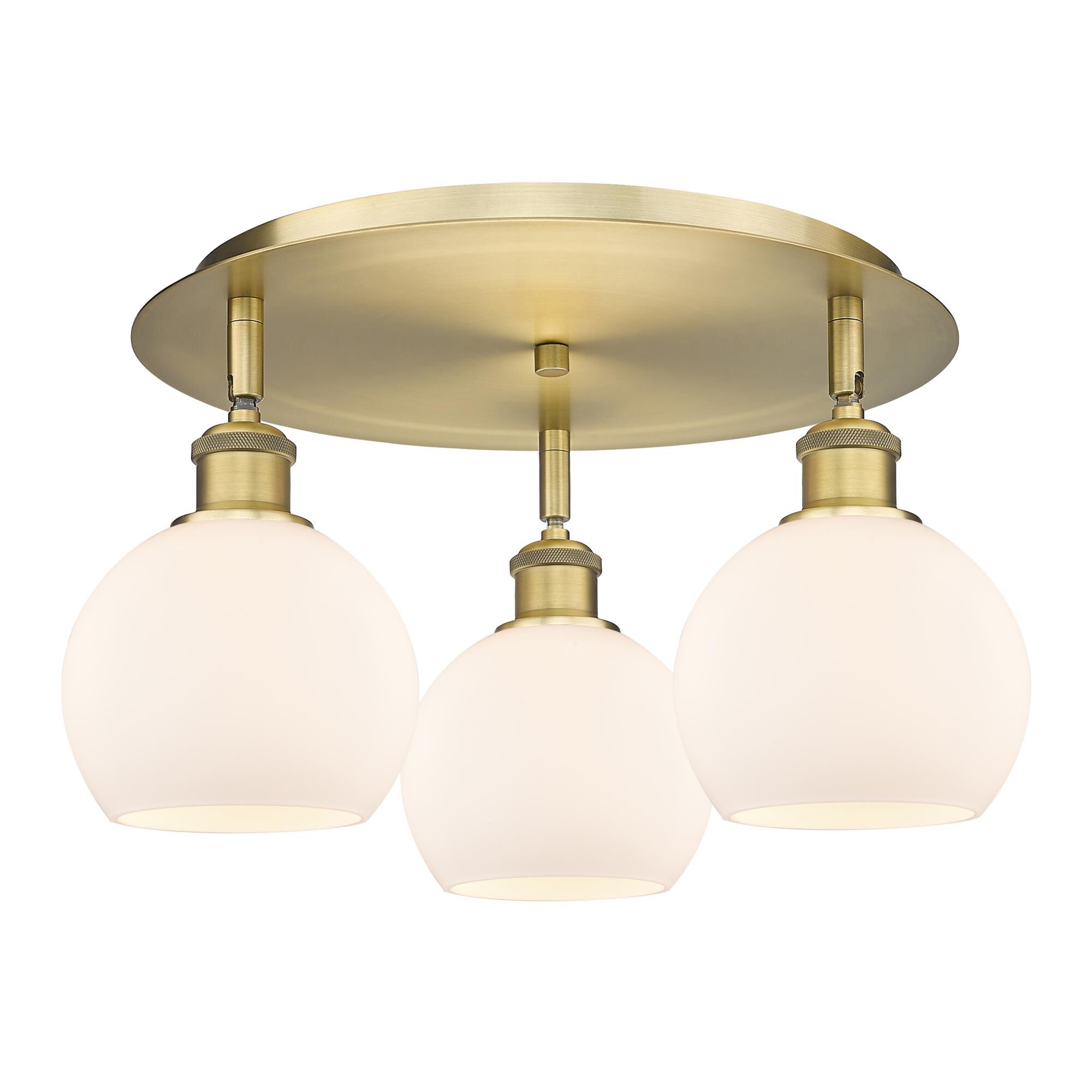 Bruno Marashlian Athens 18 Inch Flush Mount by Innovations Lighting