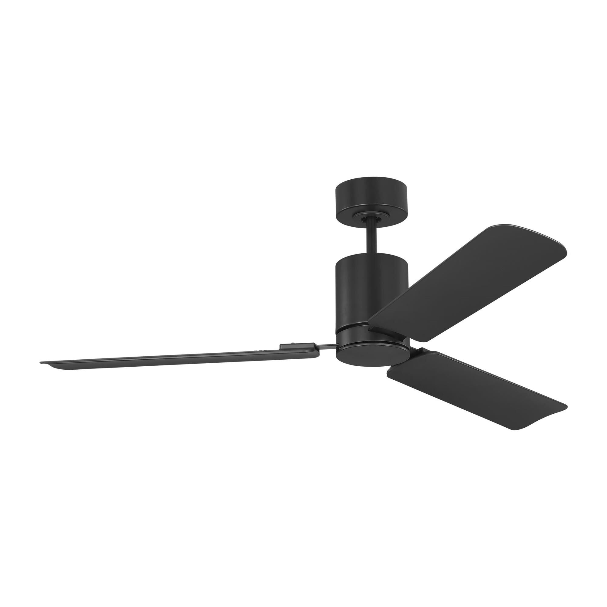 Shown in Midnight Black finish and Frosted Acrylic Diffuser shade