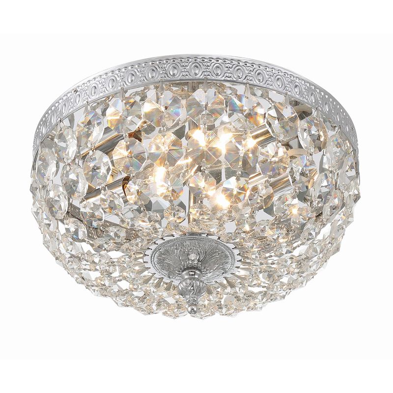 Ceiling 10 Inch 2 Light Semi Flush Mount by Crystorama