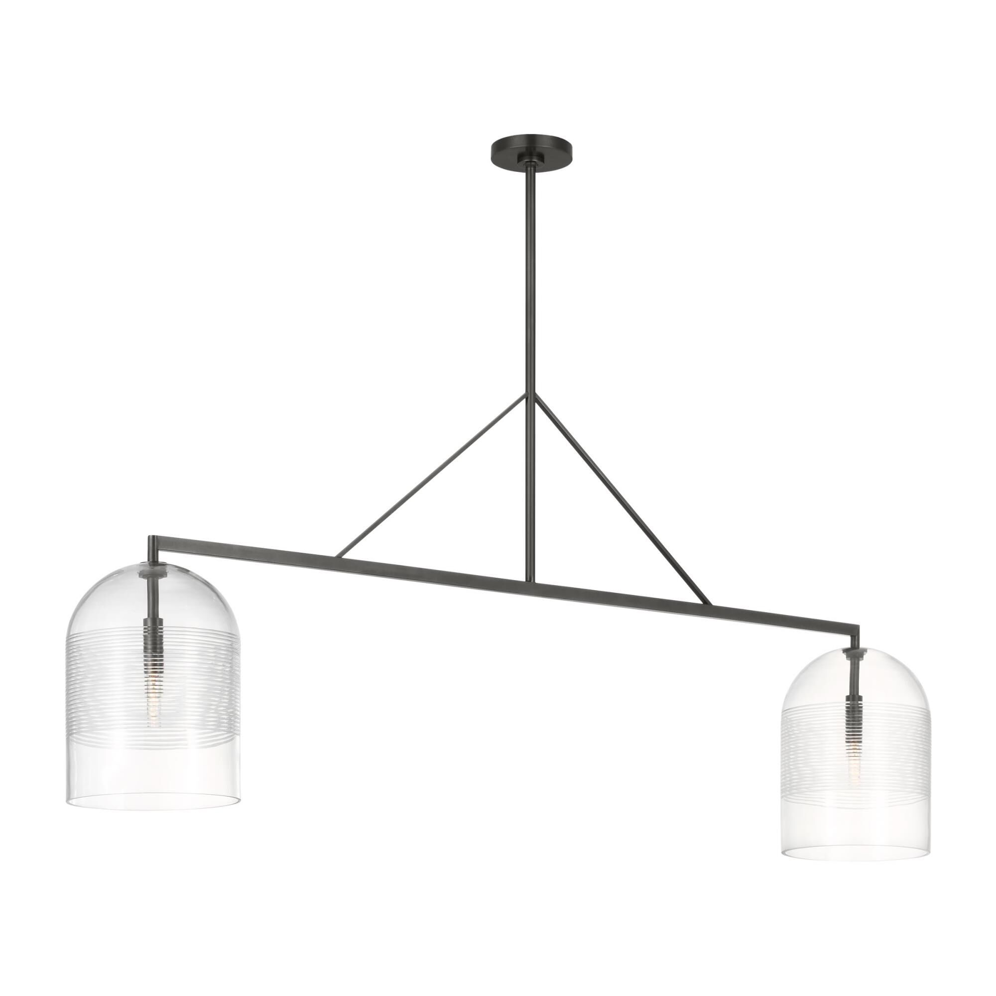 Sean Lavin Leano 61 Inch Linear Suspension Light by Visual Comfort Modern