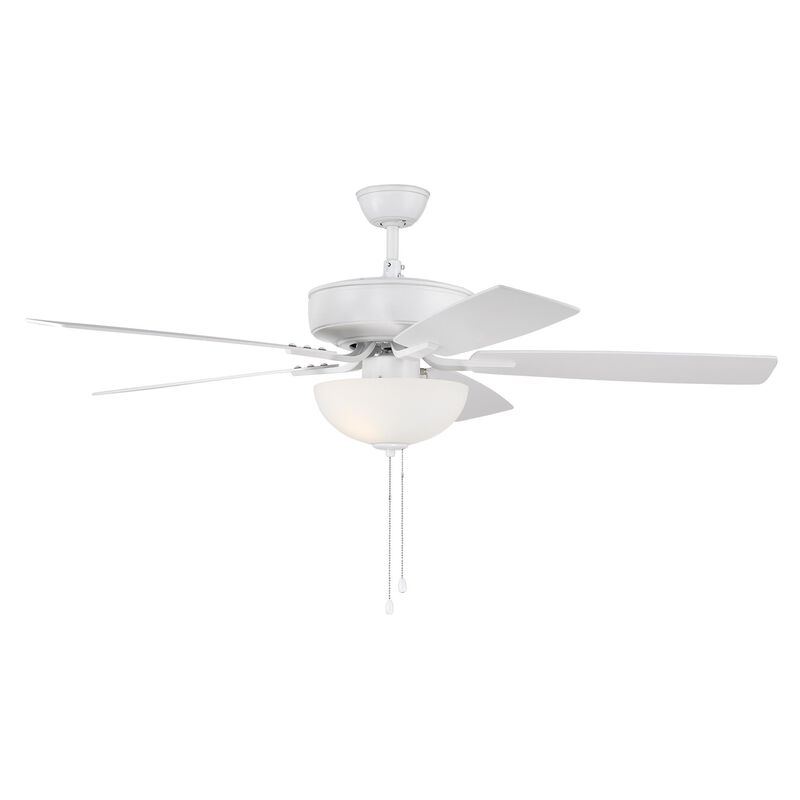 Pro Plus 52 Inch Ceiling Fan with Light Kit by Craftmade
