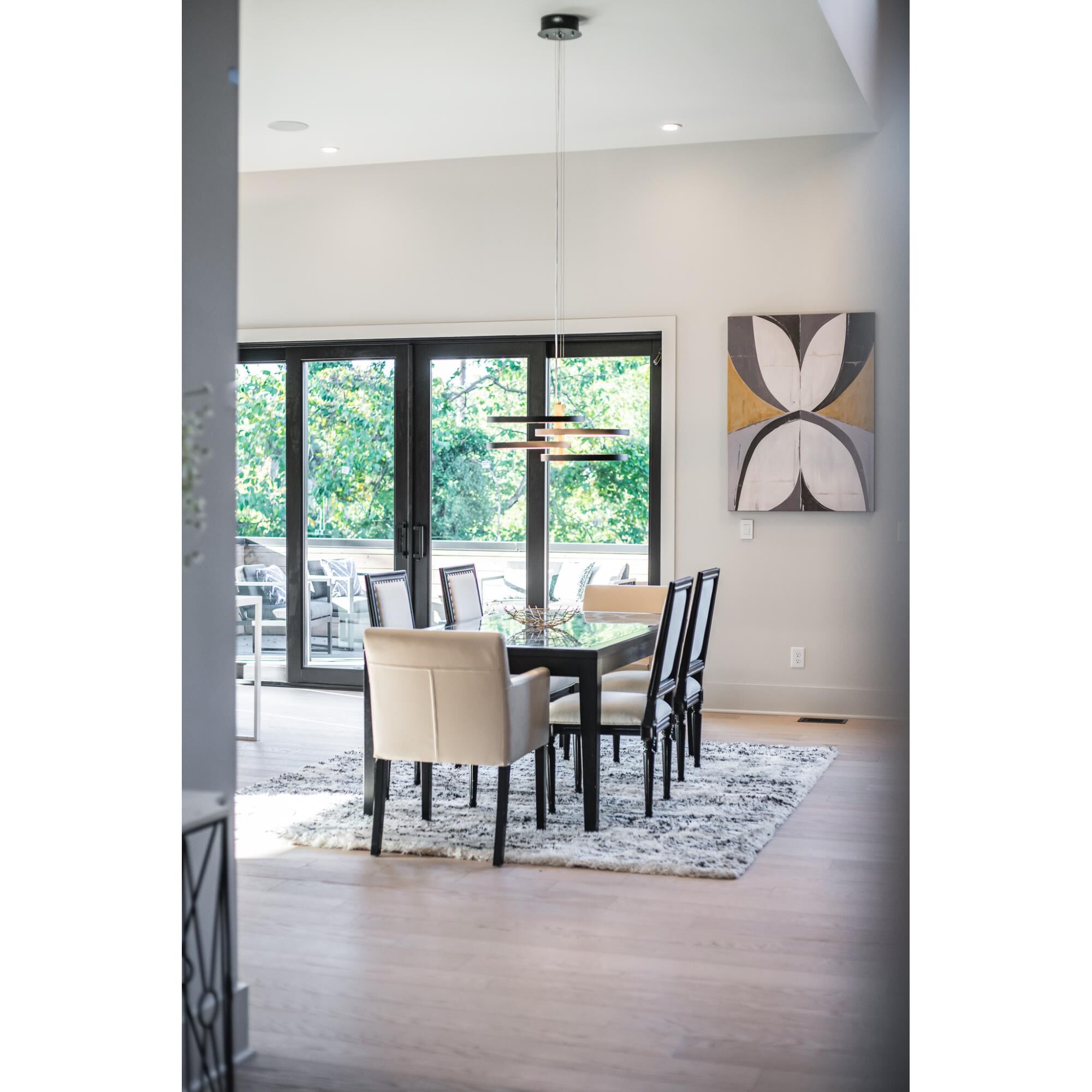 Hoopla Multi Light Pendant by ET2 Lighting