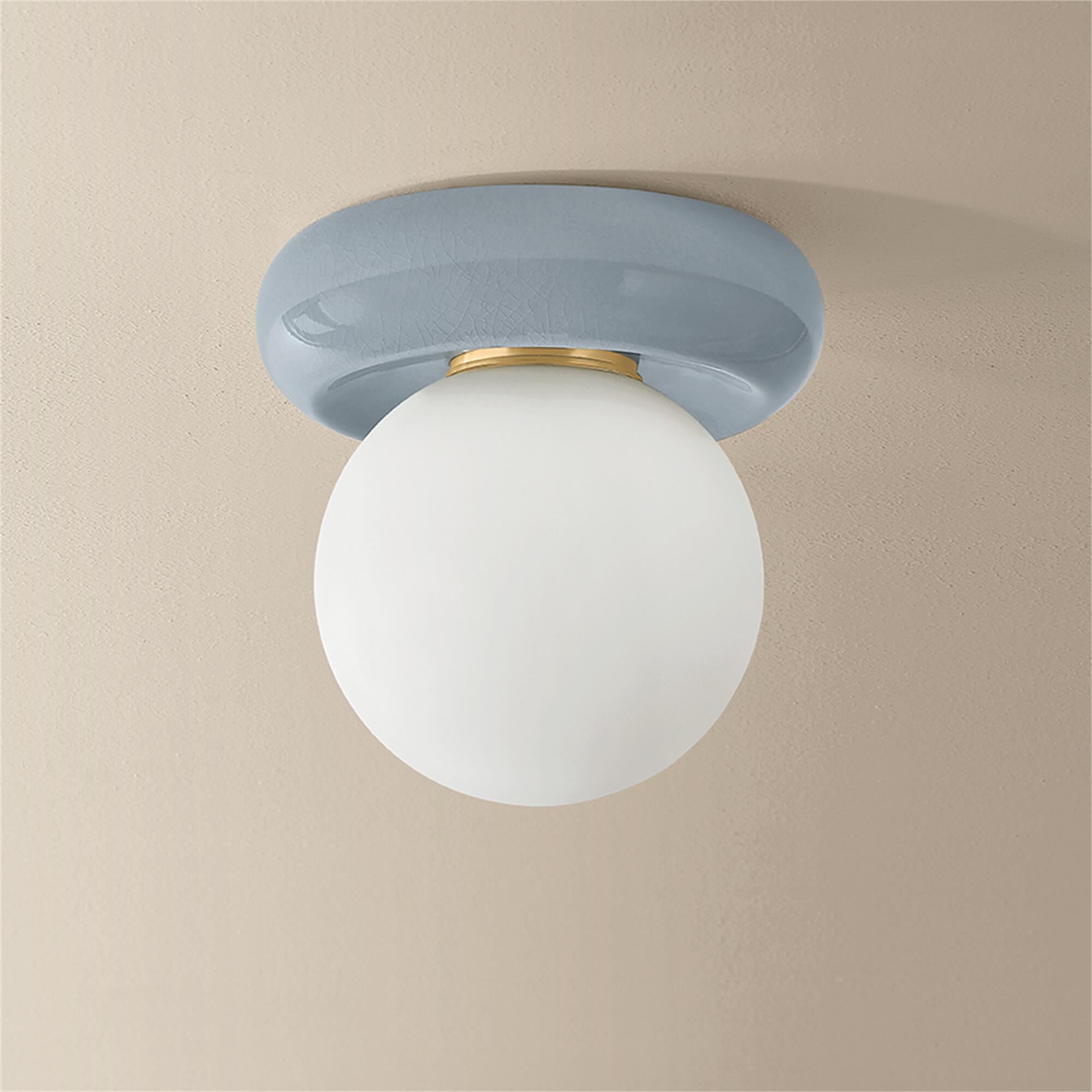 Tyra 9 Inch Flush Mount,