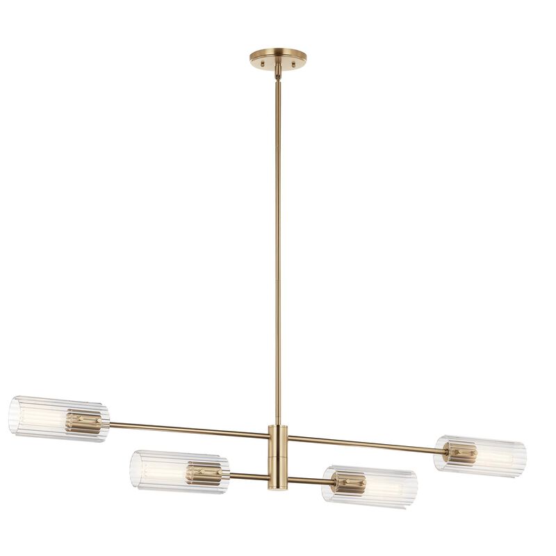 Velestino Medium Linear Chandelier by Kichler