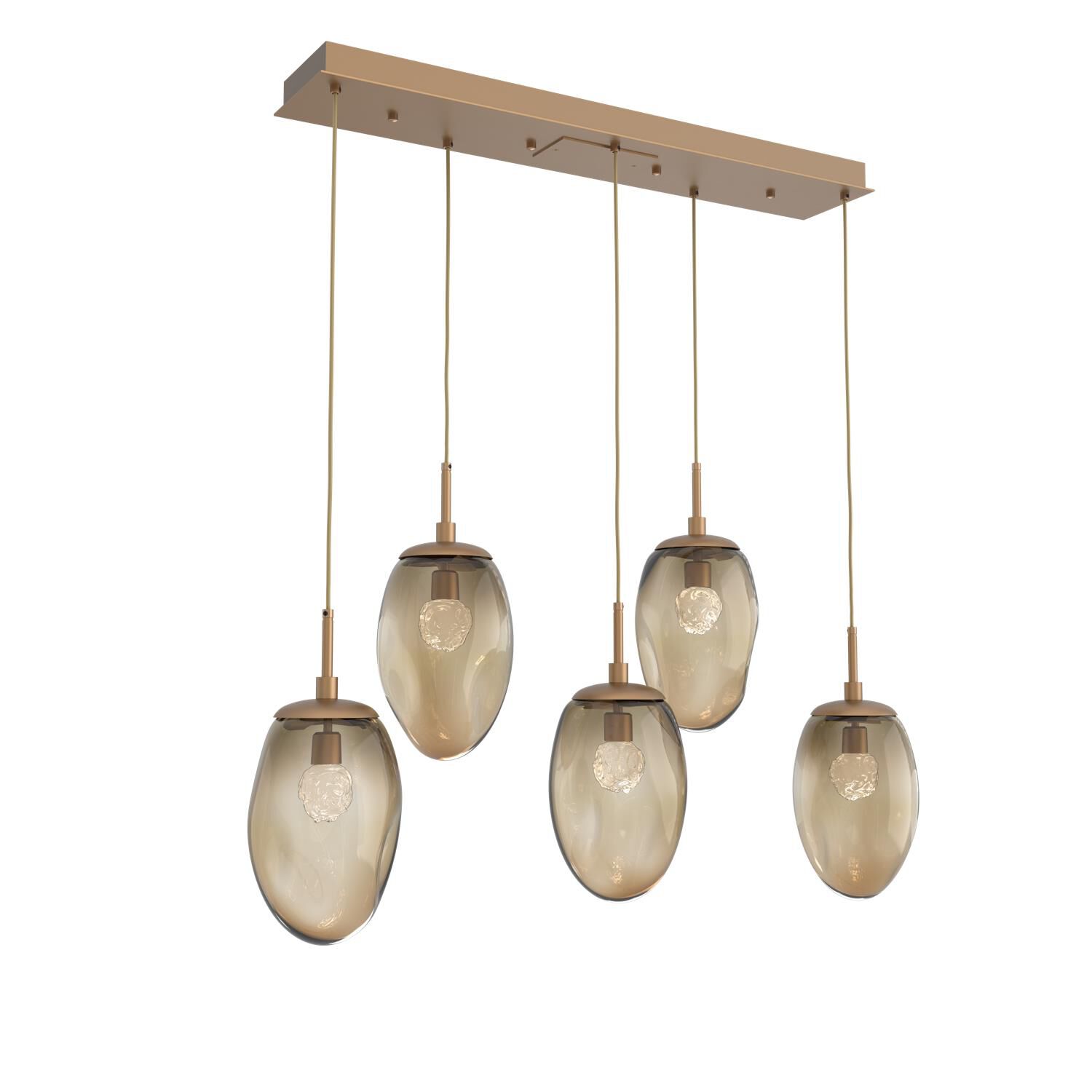 Meteo 42 Inch 5 Light LED Multi Light Pendant by Hammerton Studio