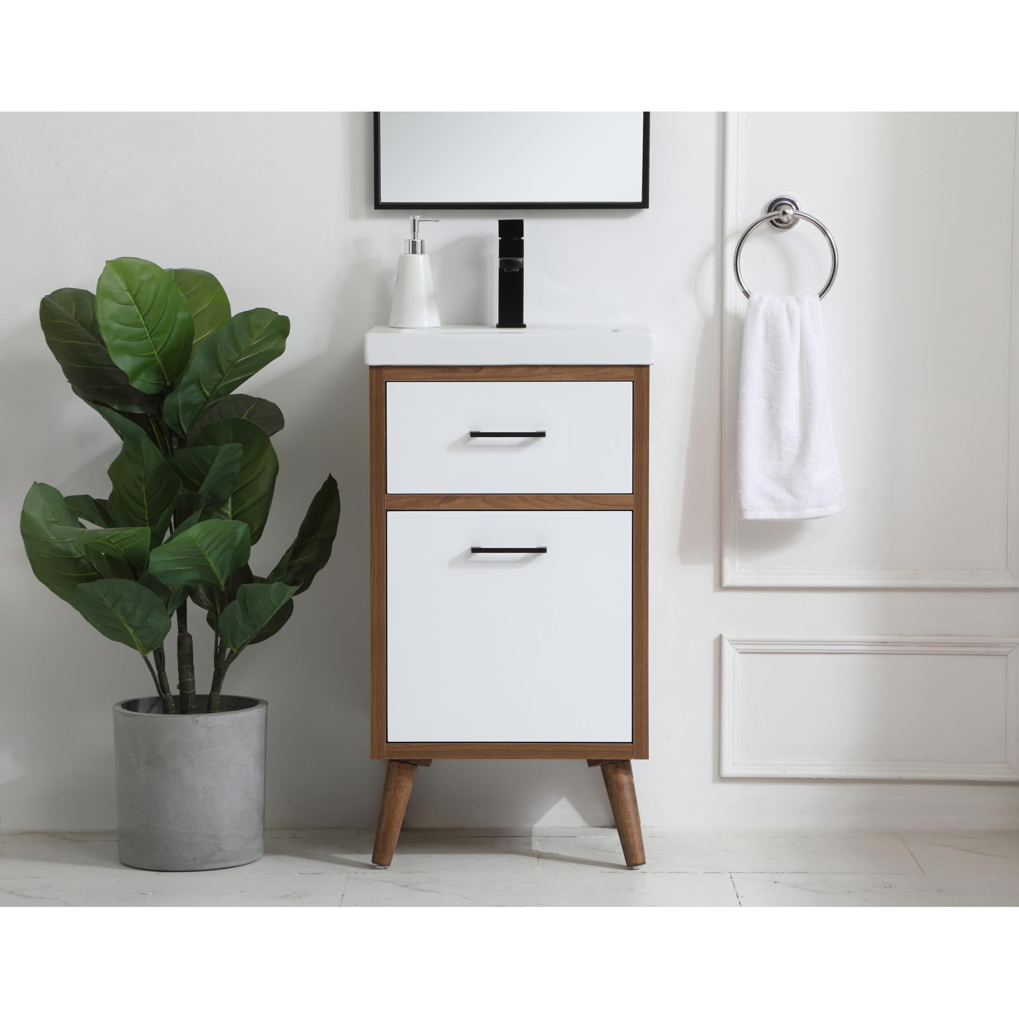 Shown in Matte White finish