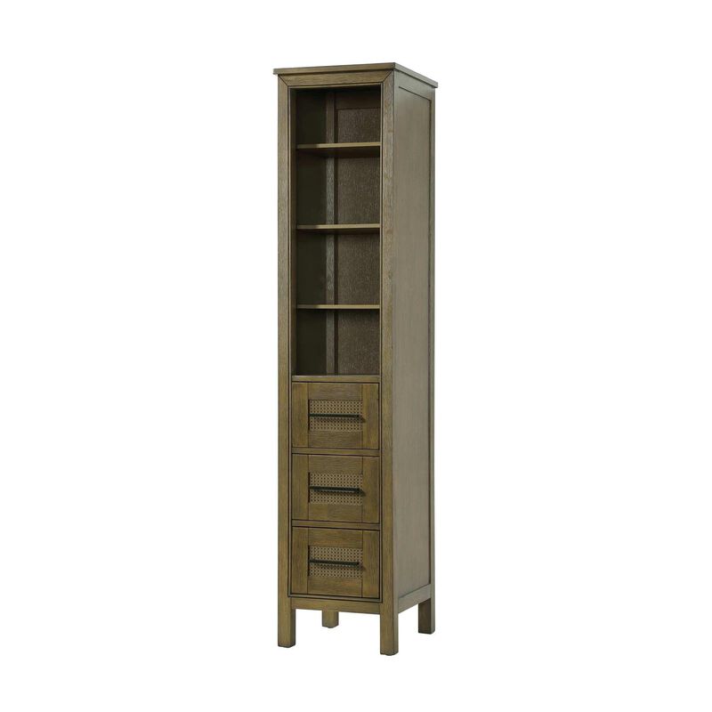 Alina 18 Inch Storage Cabinet by Elegant Decor