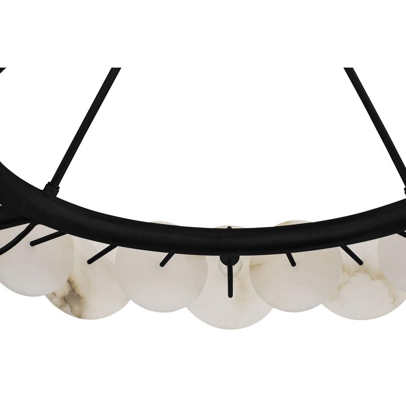 Cosmos 30 Inch 6 Light Chandelier by Varaluz