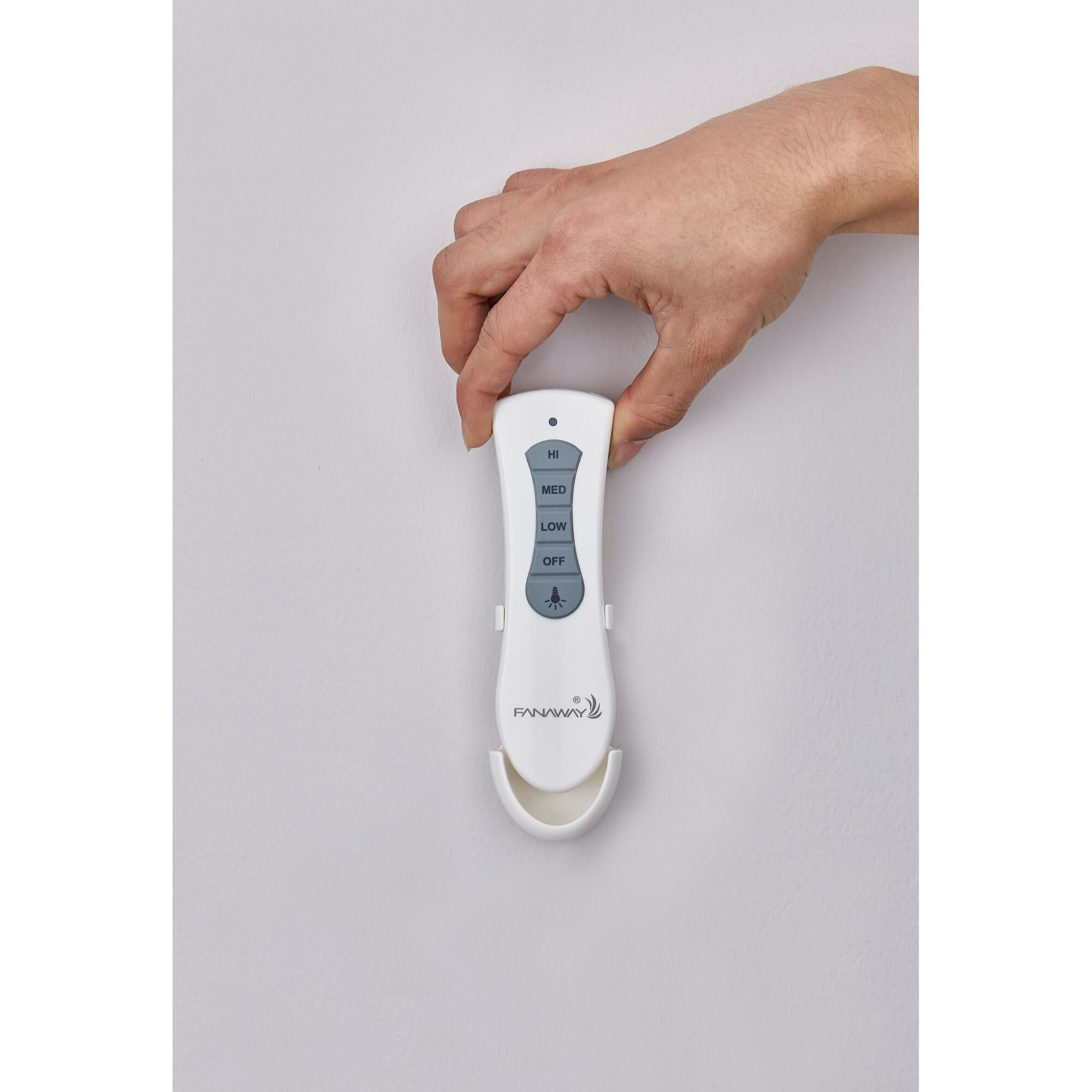 Shown in White finish