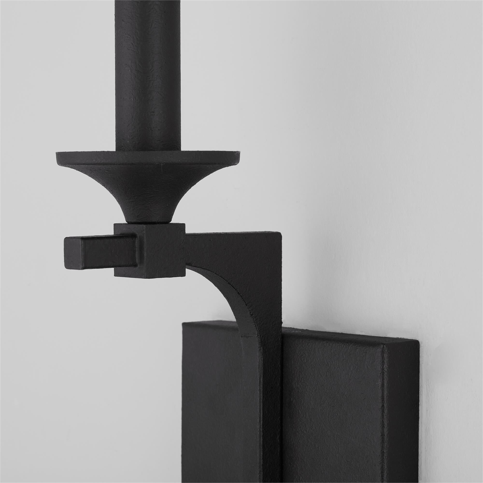 Shown in Black Iron finish