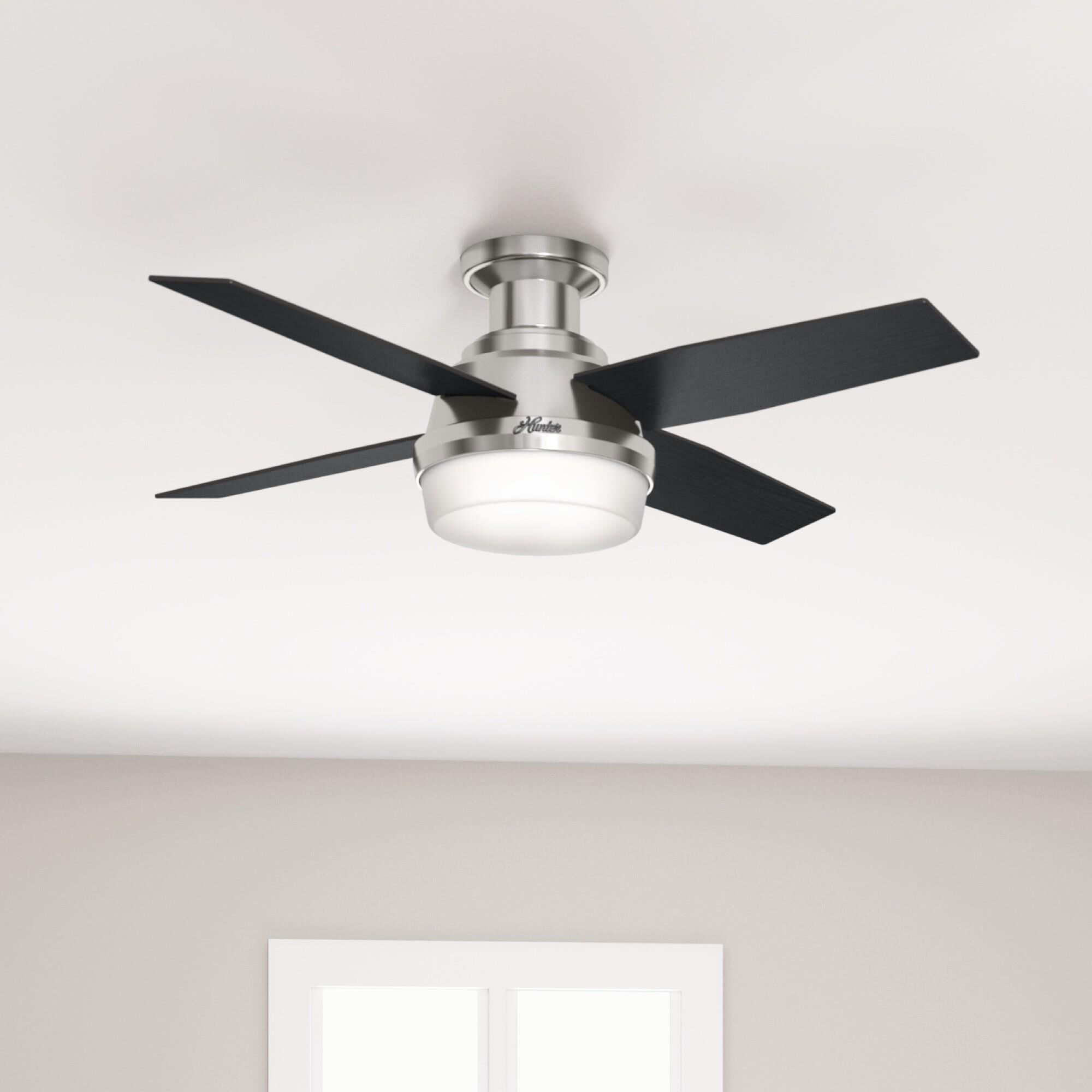 Dempsey 44 Inch Ceiling Fan with Light Kit by Hunter Fan