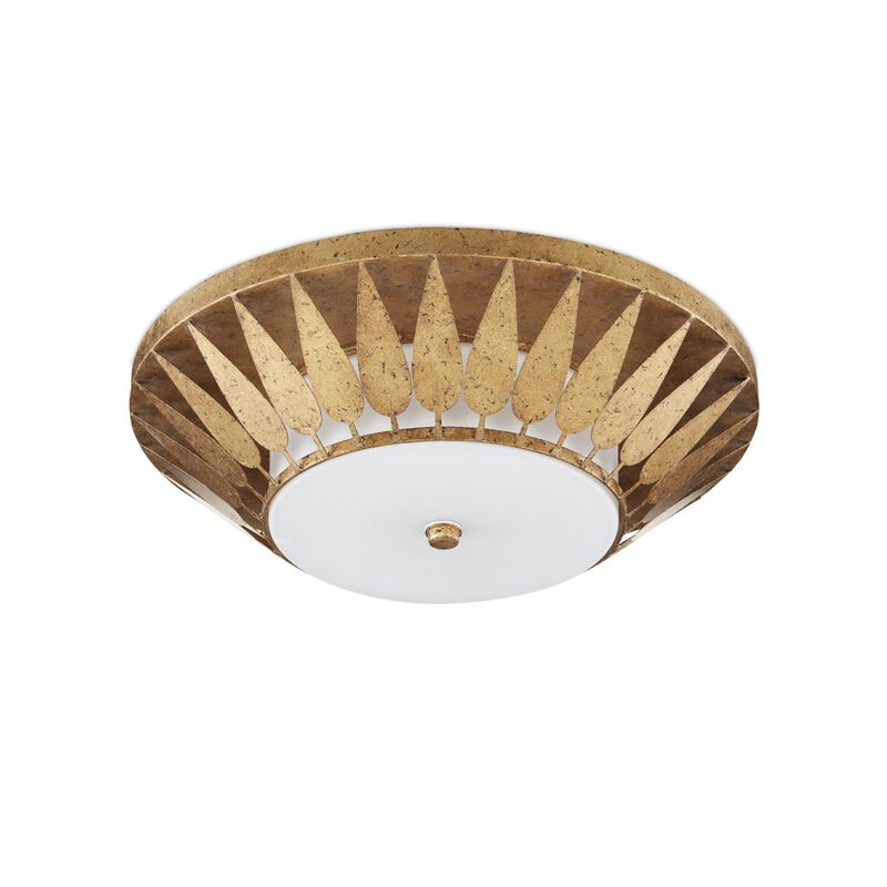 Floris 22 Inch Flush Mount by Currey and Company
