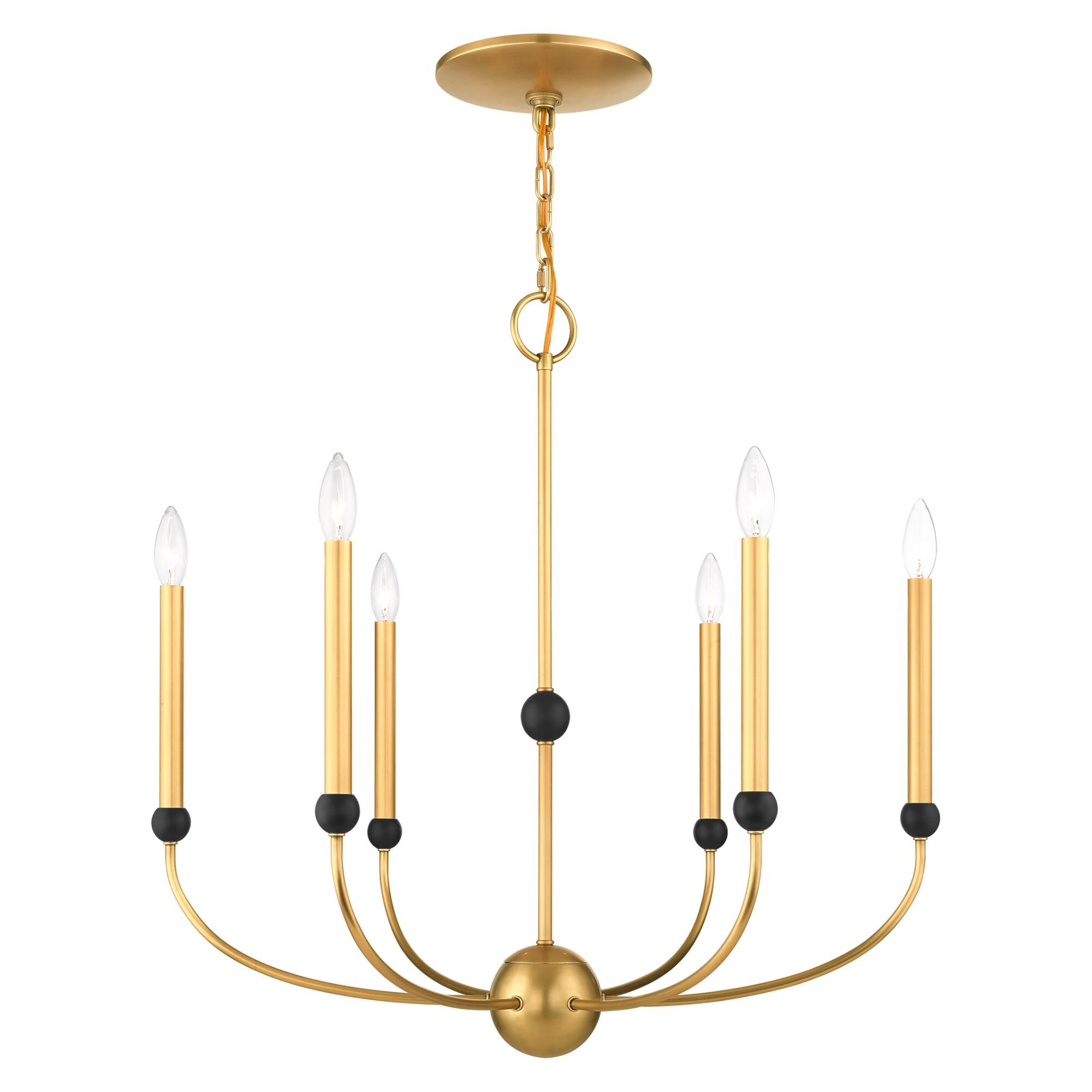Cortlandt 6 Light Chandelier by Livex Lighting