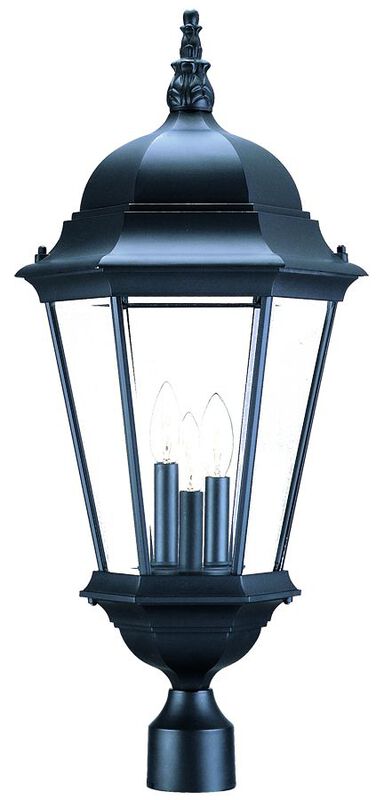 Richmond 27 Inch Tall 3 Light Outdoor Post Lamp by Acclaim Lighting