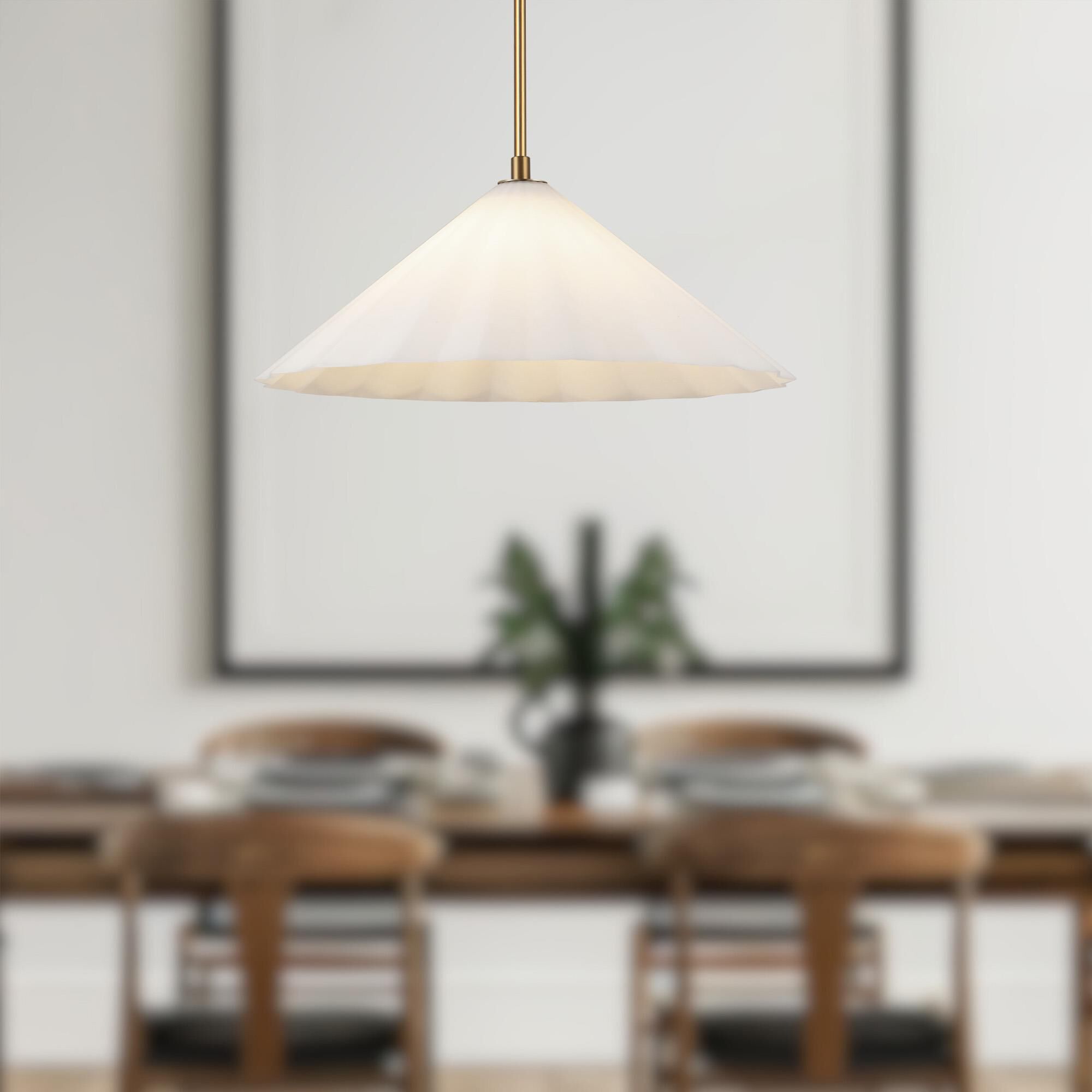 Serena 21 Inch Large Pendant by Alora Mood