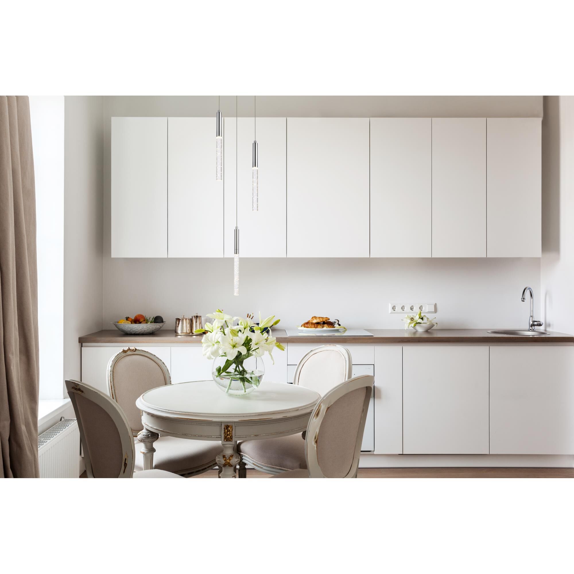 Ruelle 12 Inch 3 Light LED Multi Light Pendant by Elegant Lighting