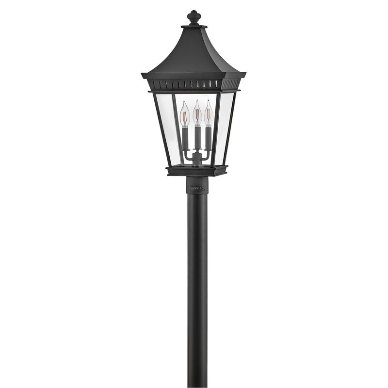 Chapel Hill 26 Inch Outdoor Post Lamp by Hinkley