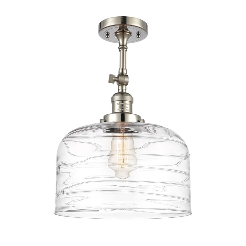 Bruno Marashlian Bell 12 Inch 1 Light Semi Flush Mount by Innovations Lighting