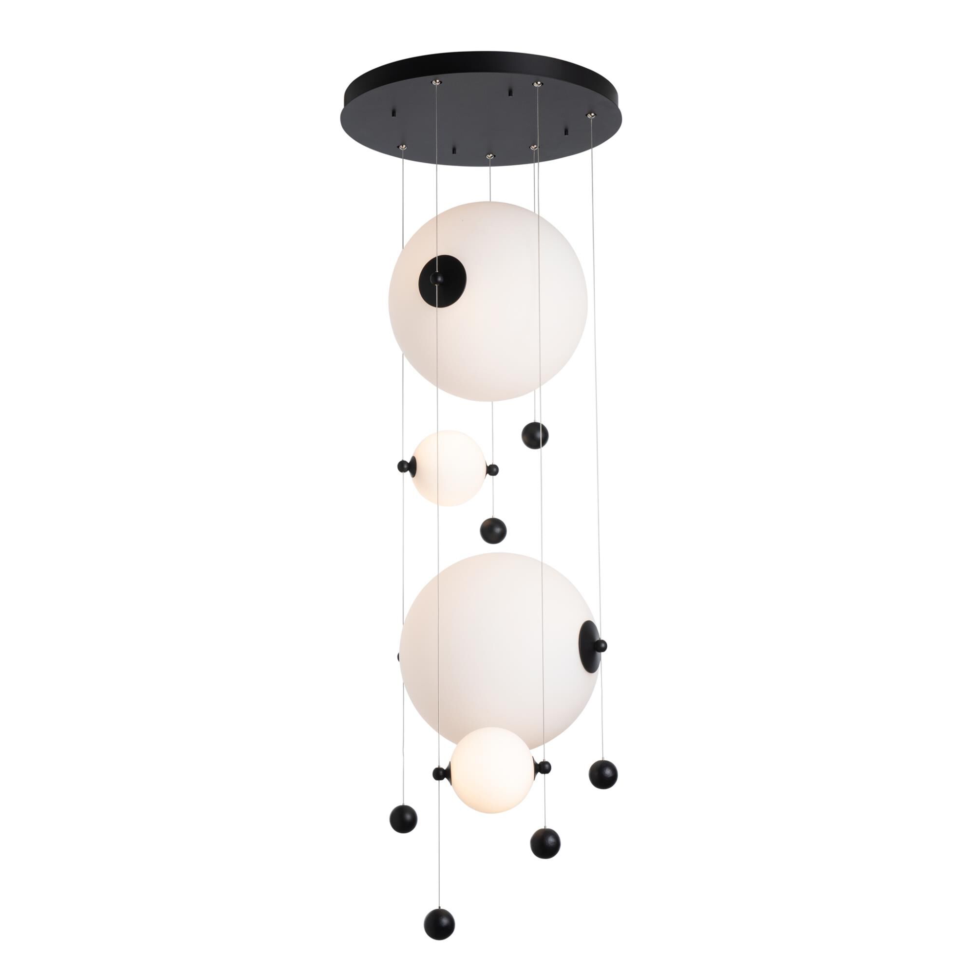 Abacus 20 Inch Multi Light Pendant by Hubbardton Forge