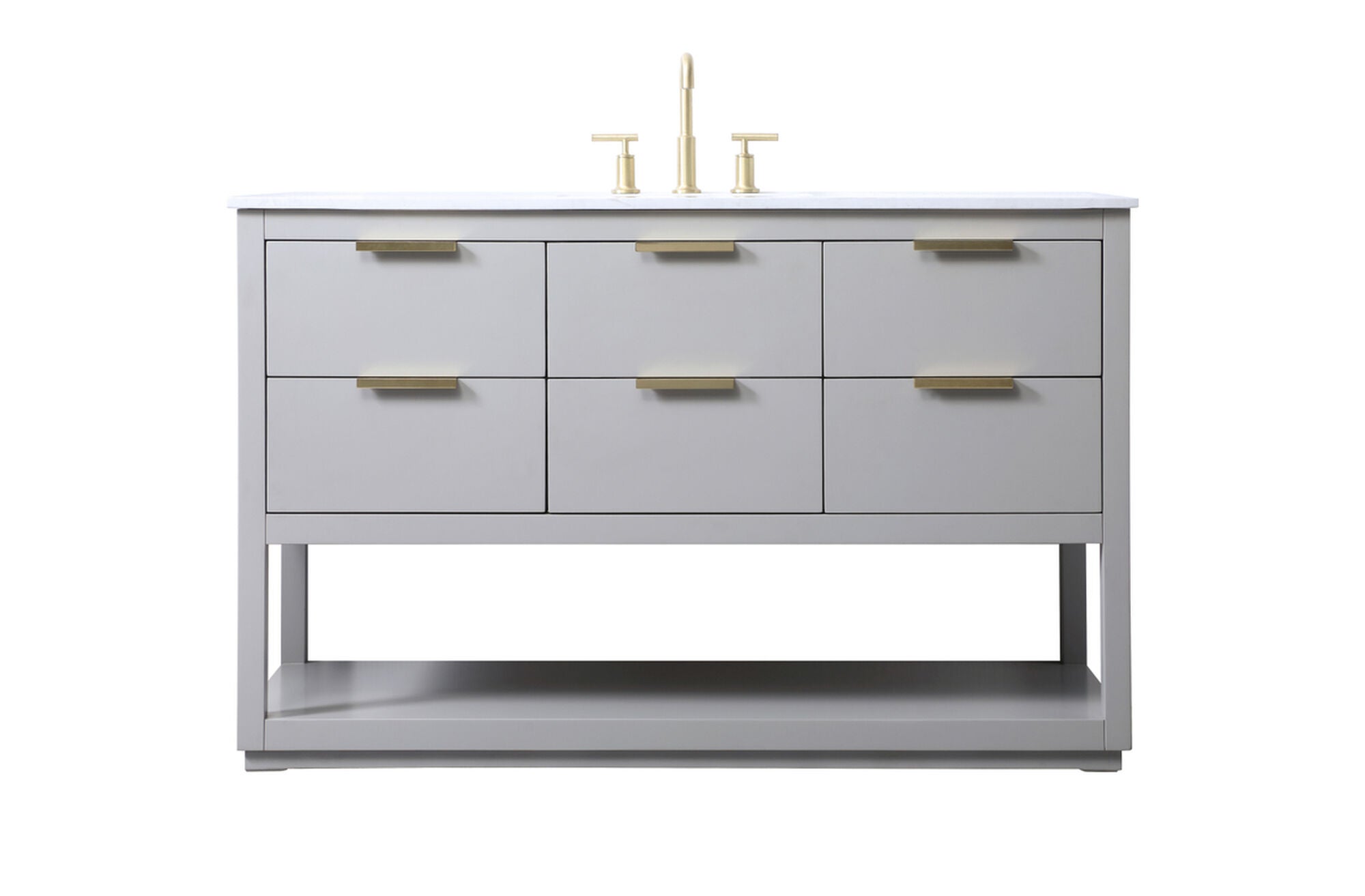 Shown in Grey finish