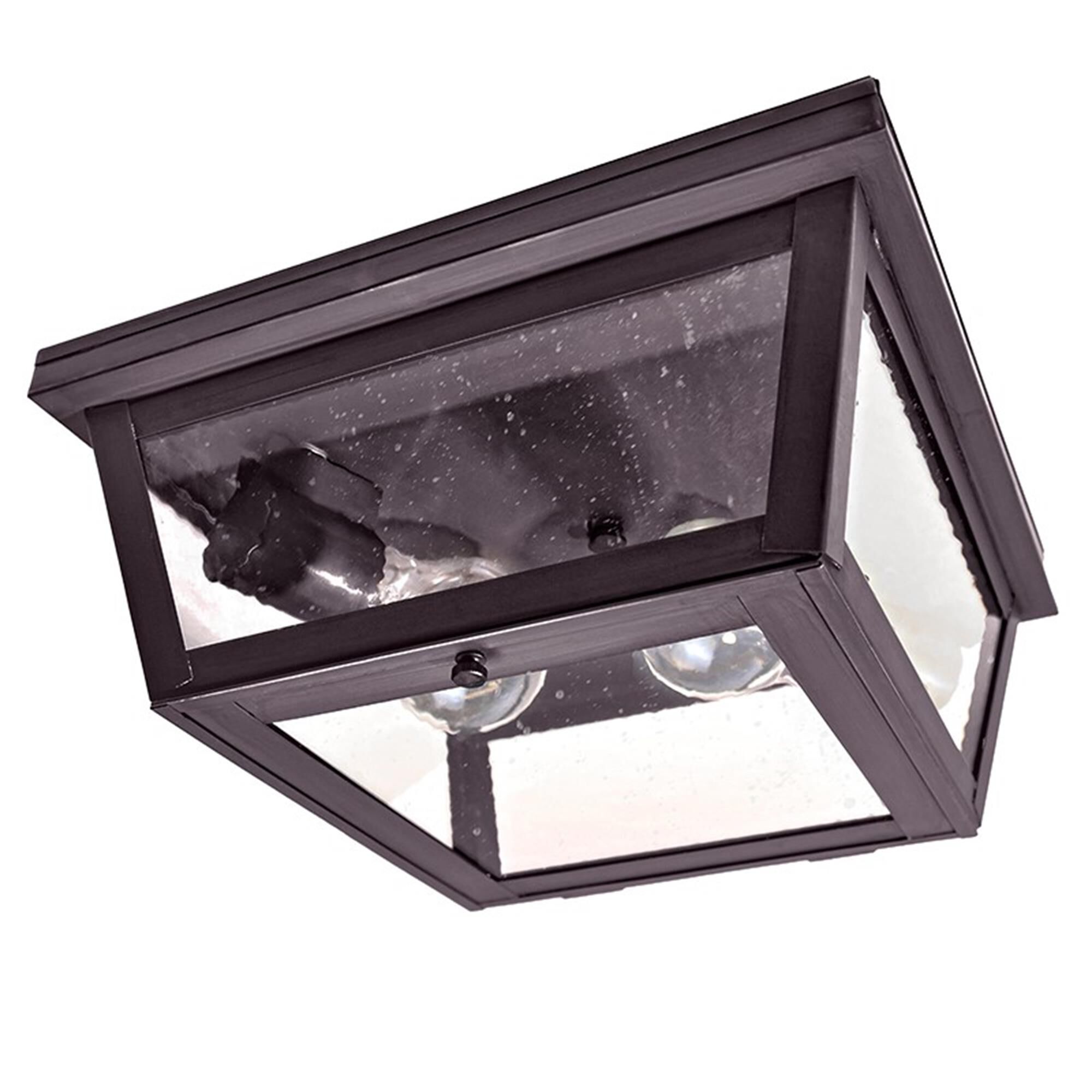 Williams 11 Inch 2 Light Outdoor Flush Mount,