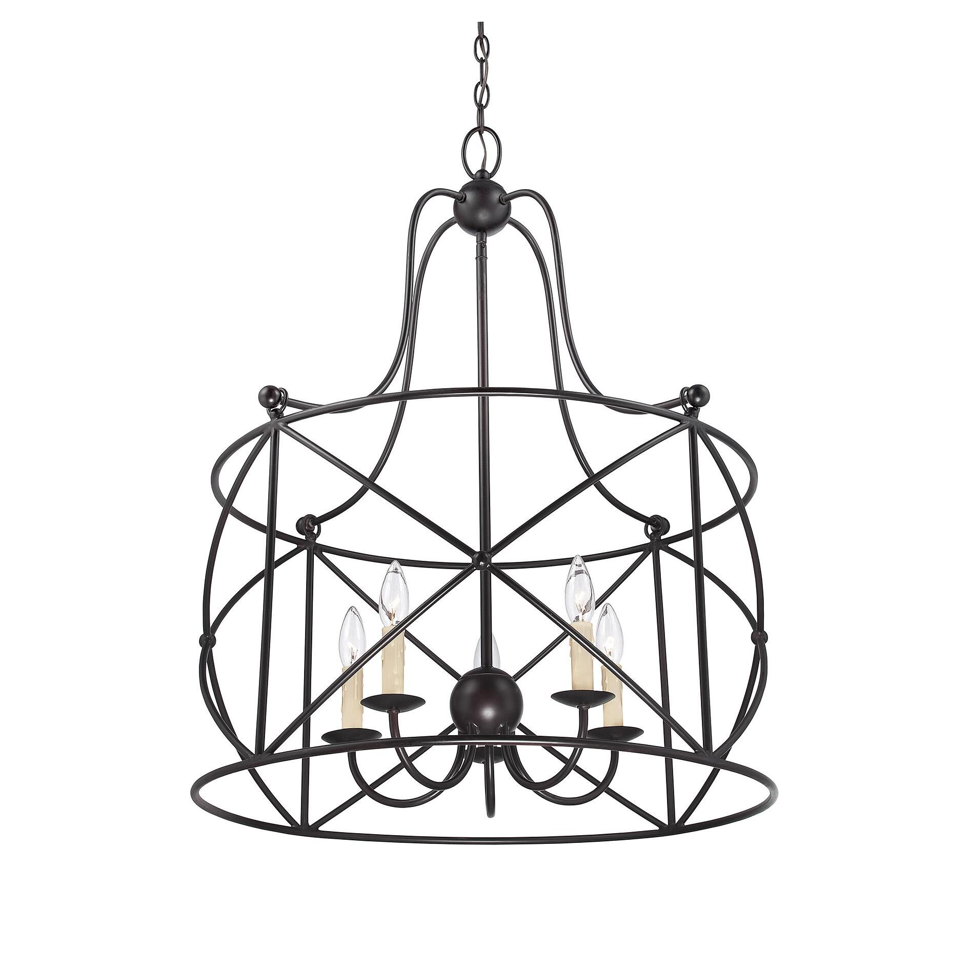 Seneca 25 Inch Cage Pendant by Savoy House