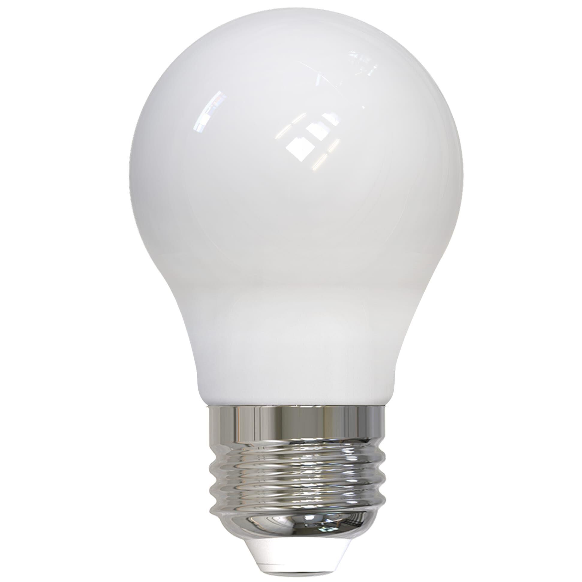 Milky A15 Base E26 2700K LED Light Bulb,
