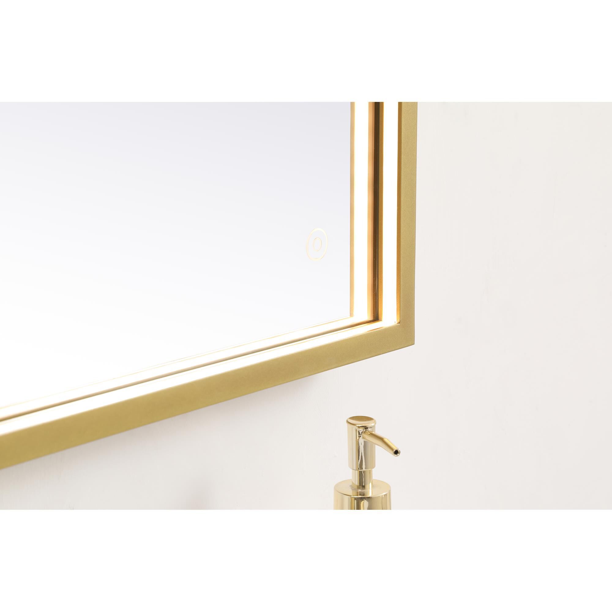 Pier LED Lighted Mirror by Elegant Decor