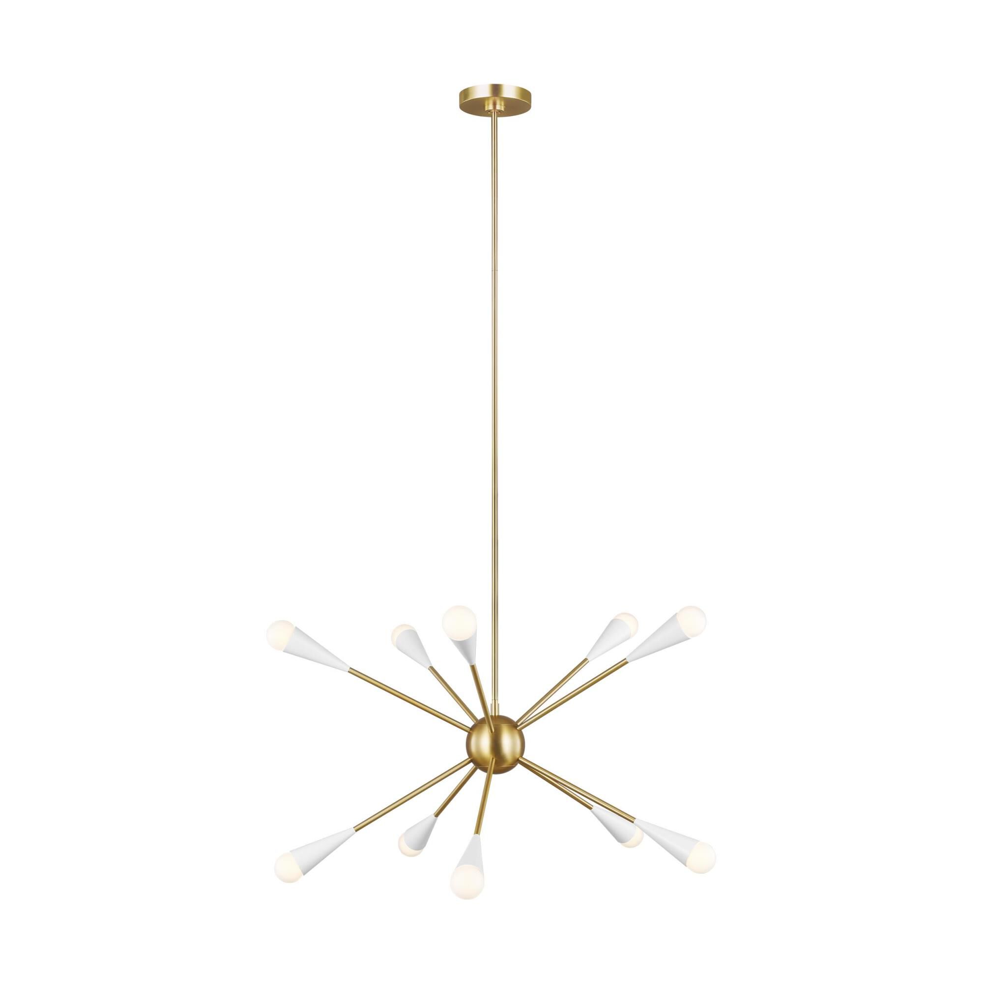 Ellen DeGeneres Jax 10 Light Chandelier Capitol Lighting