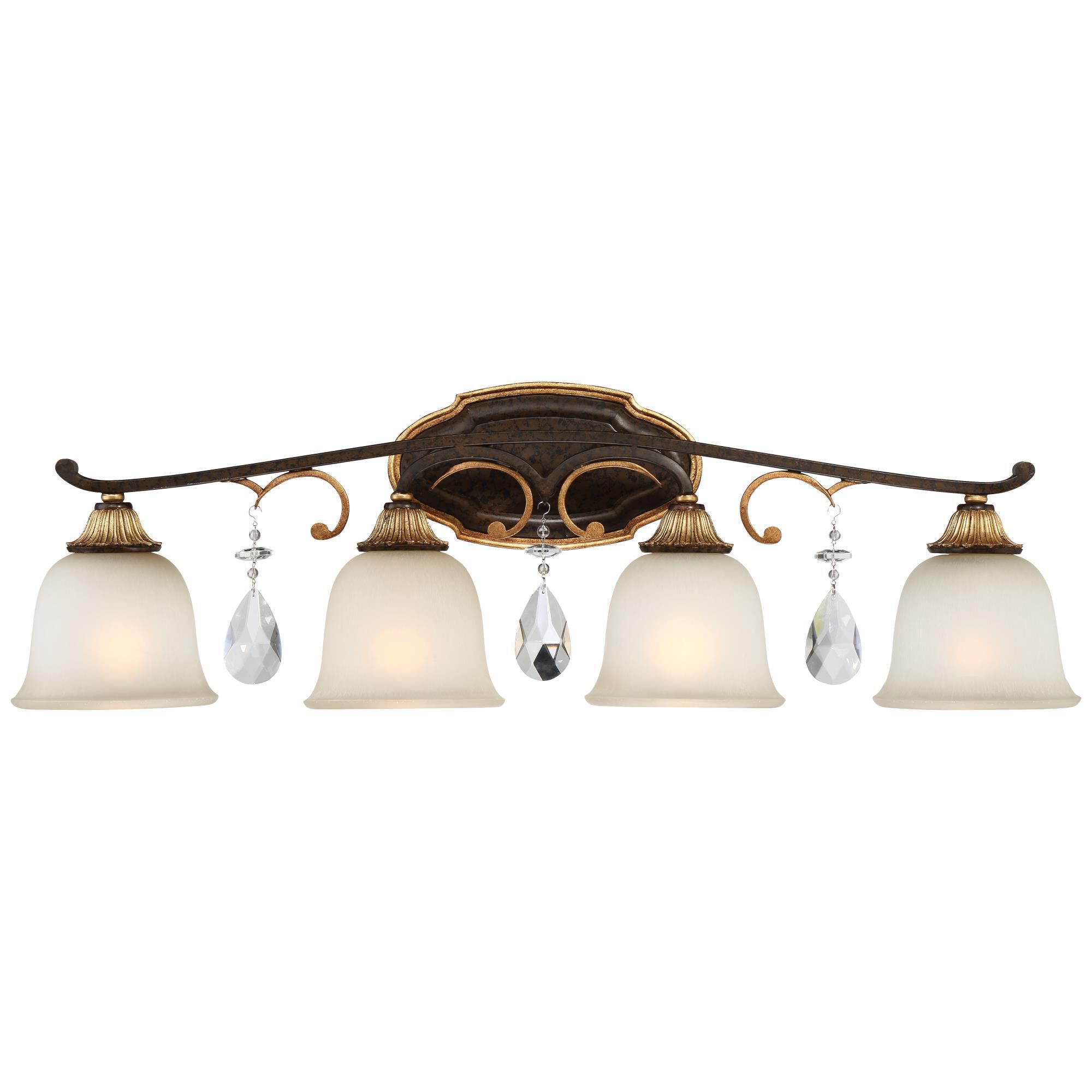 Chateau Nobles 32 Inch 4 Light Bath Vanity Light by Metropolitan Lighting