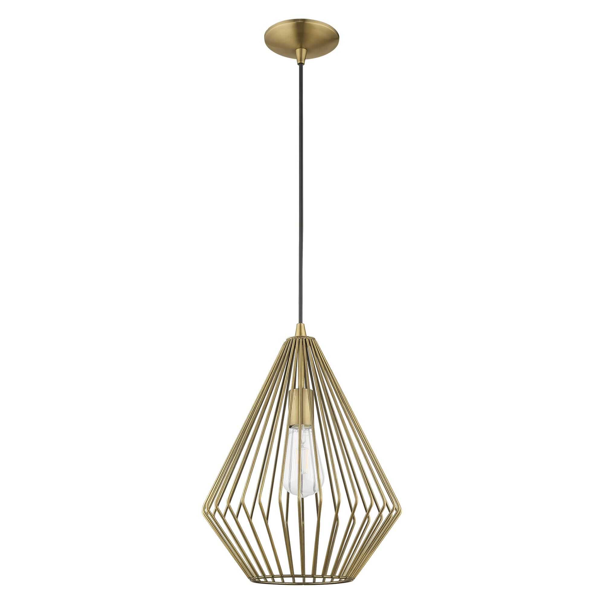 Livex Lighting Geometric Mini Pendant