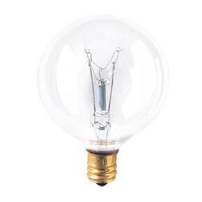 25 Watt 2700K G16.5 Incandescent Light Bulb by Bulbrite
