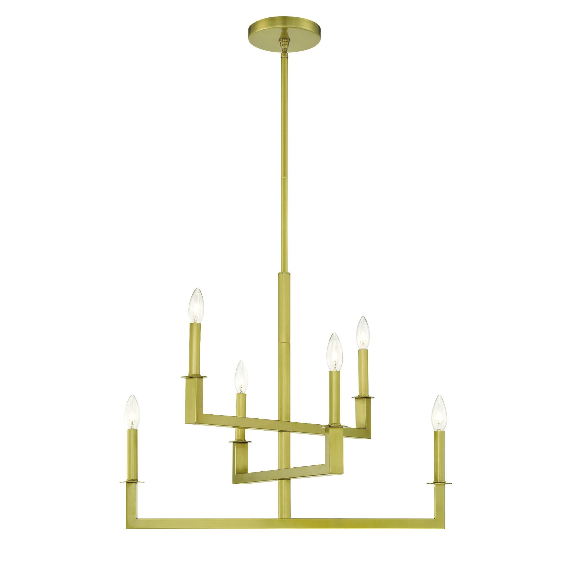 Dante 26 Inch Chandelier by Crystorama