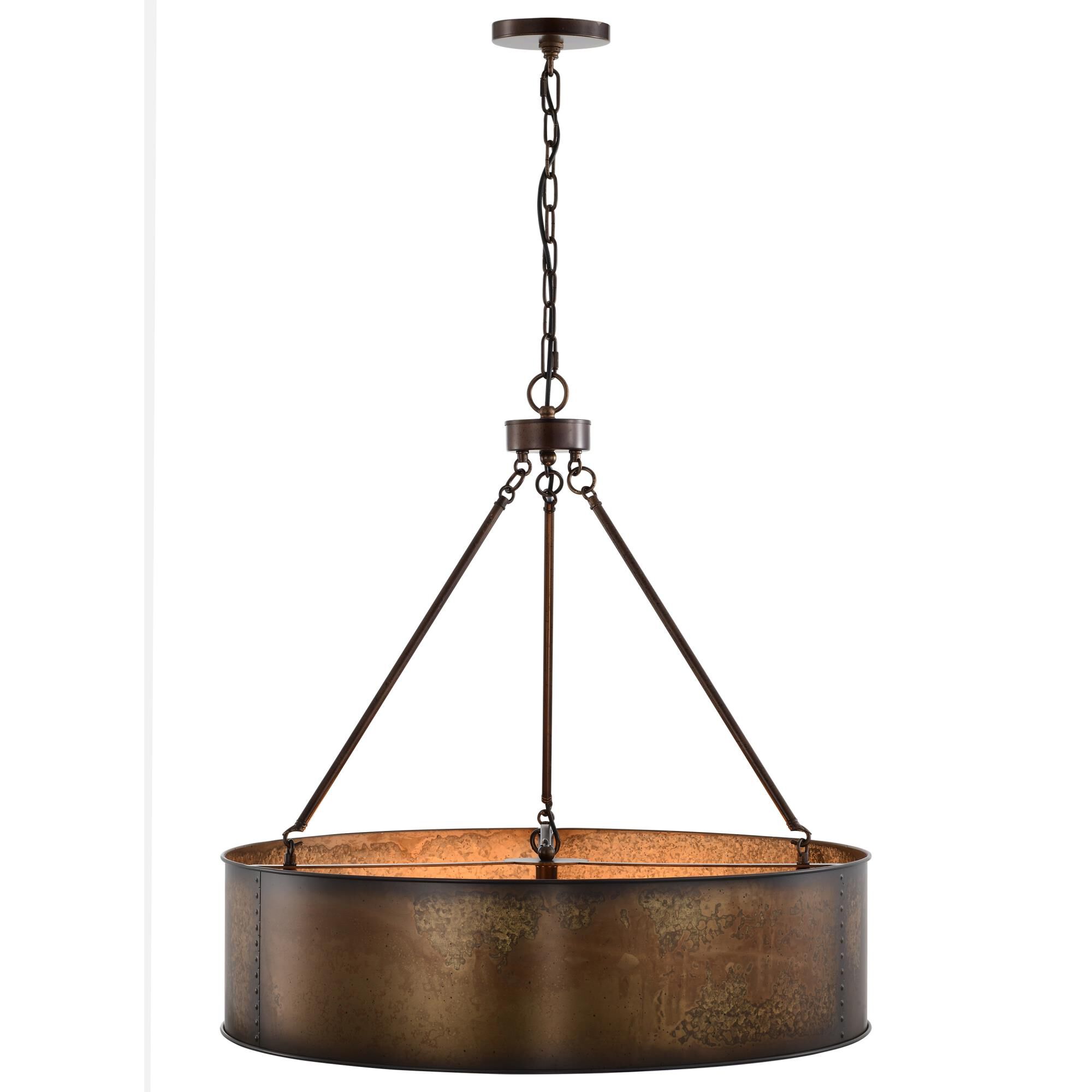 Shown in Weathered Brass finish