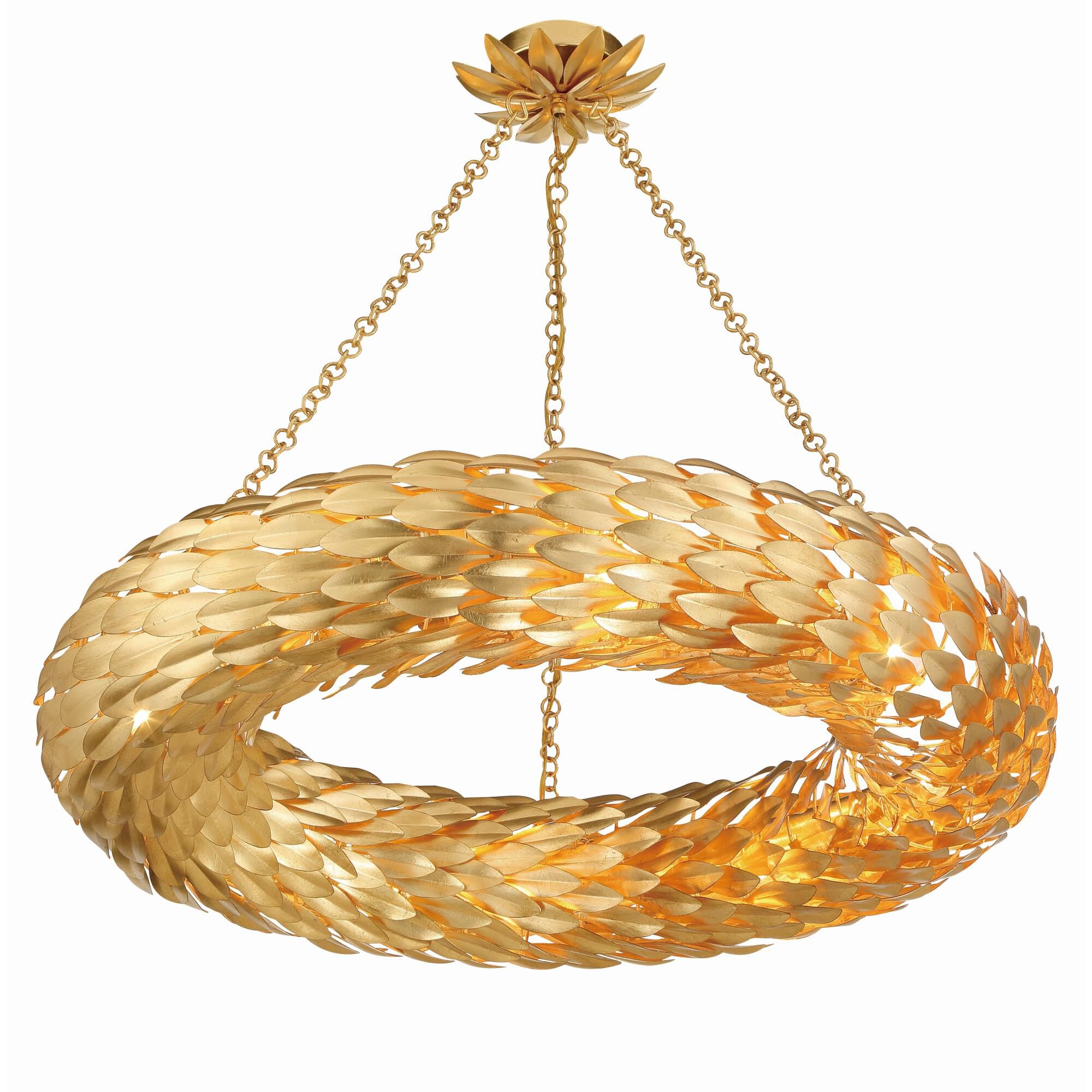 Shown in Antique Gold finish