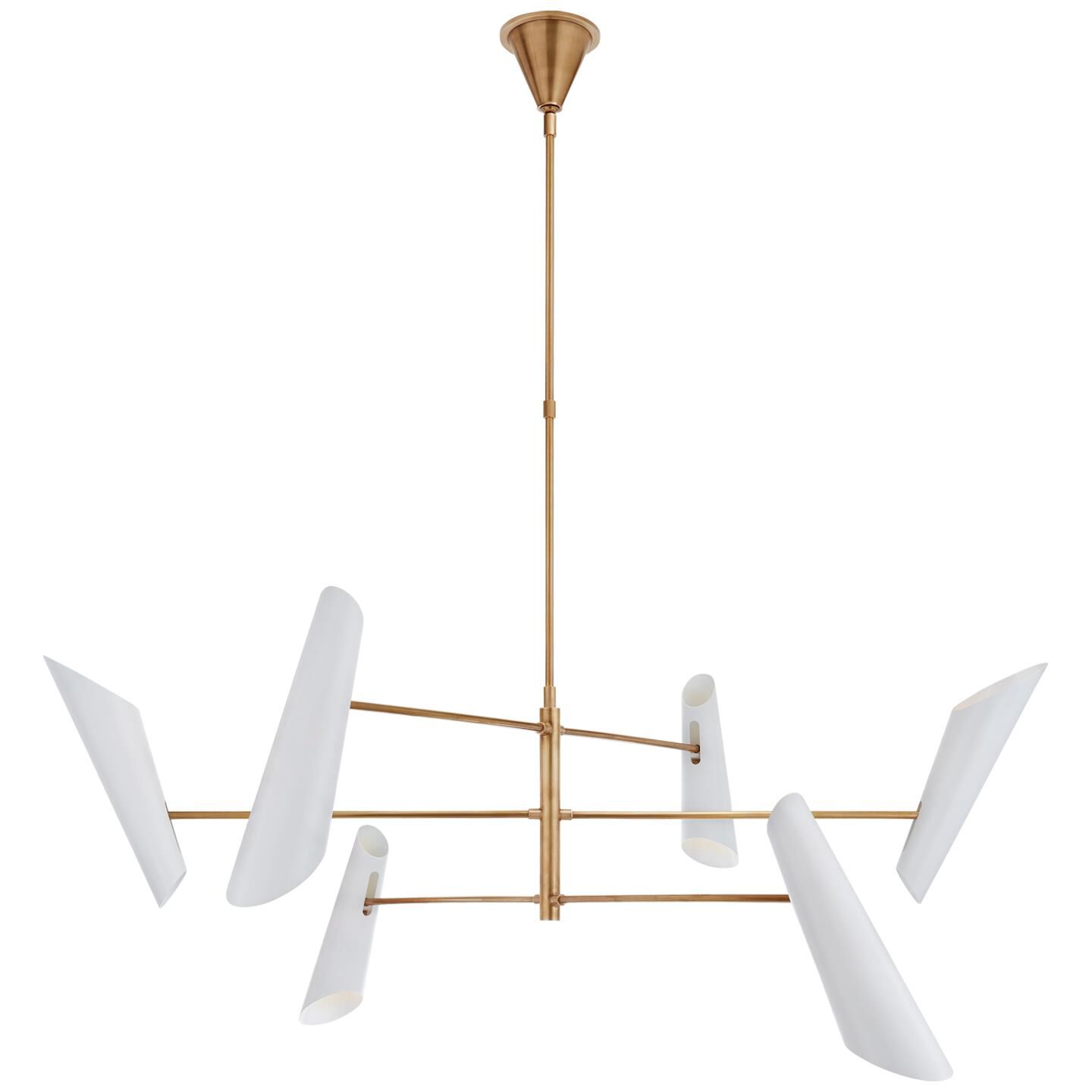 AERIN Franca 68 Inch 6 Light LED Chandelier by Visual Comfort Signature Collection