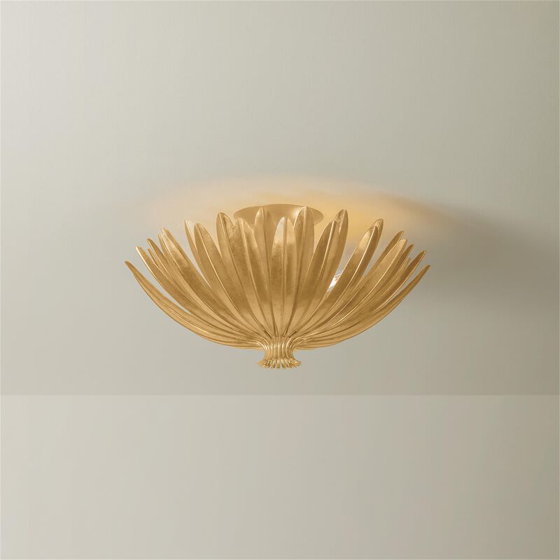 Whitfield 18 Inch 3 Light Semi Flush Mount by Hudson Valley Lighting