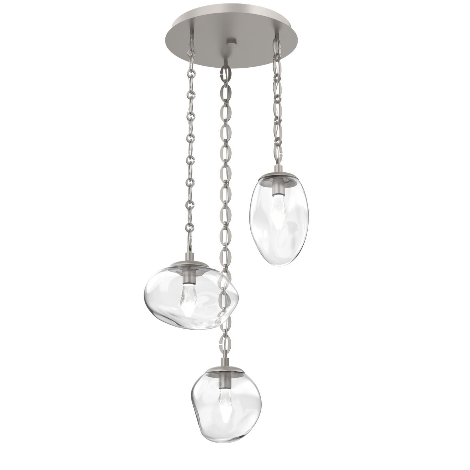 Levi Wilson Cosmos Led 22 Inch Multi Light Pendant by Hammerton Studio