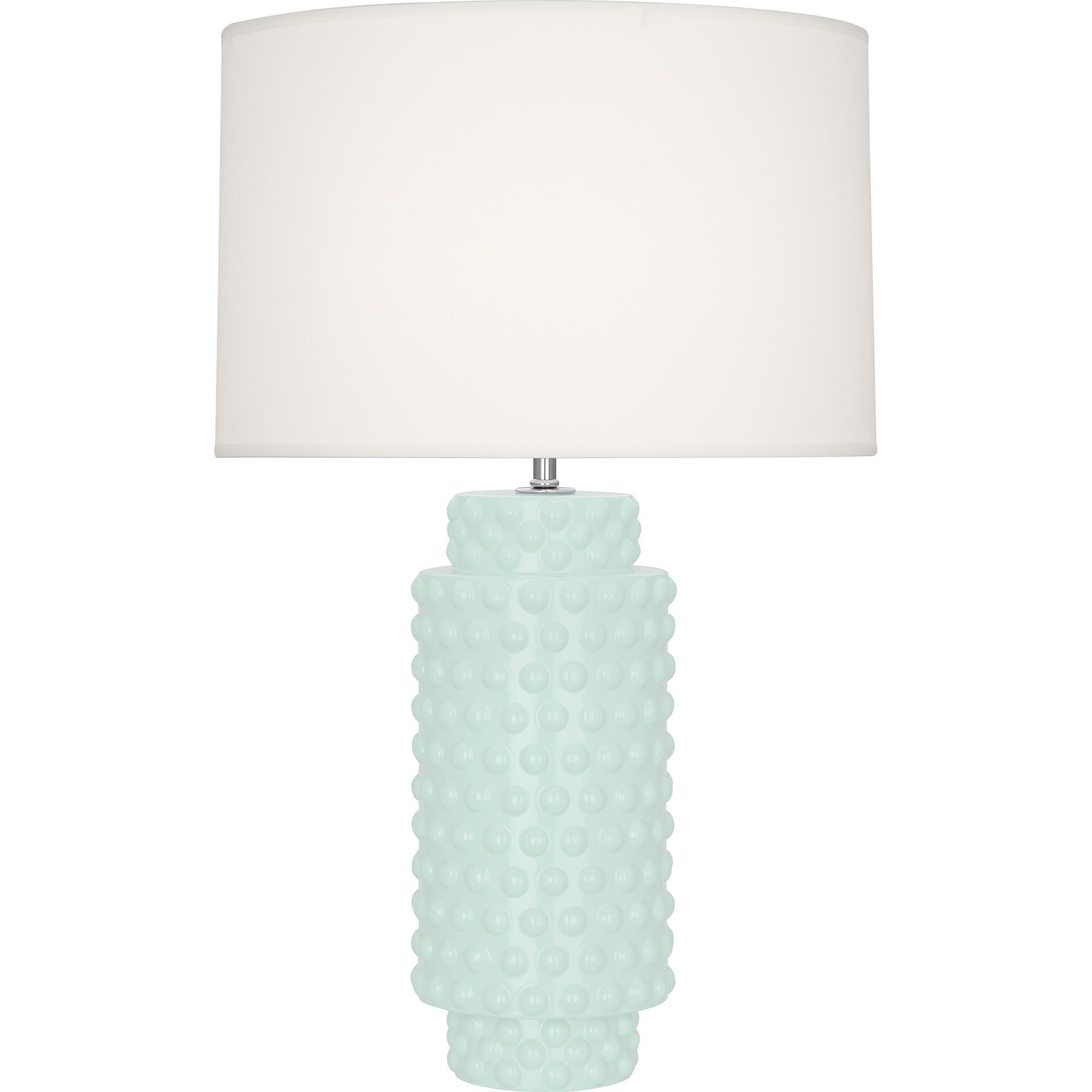 Shown in Mint Glazed finish and White shade