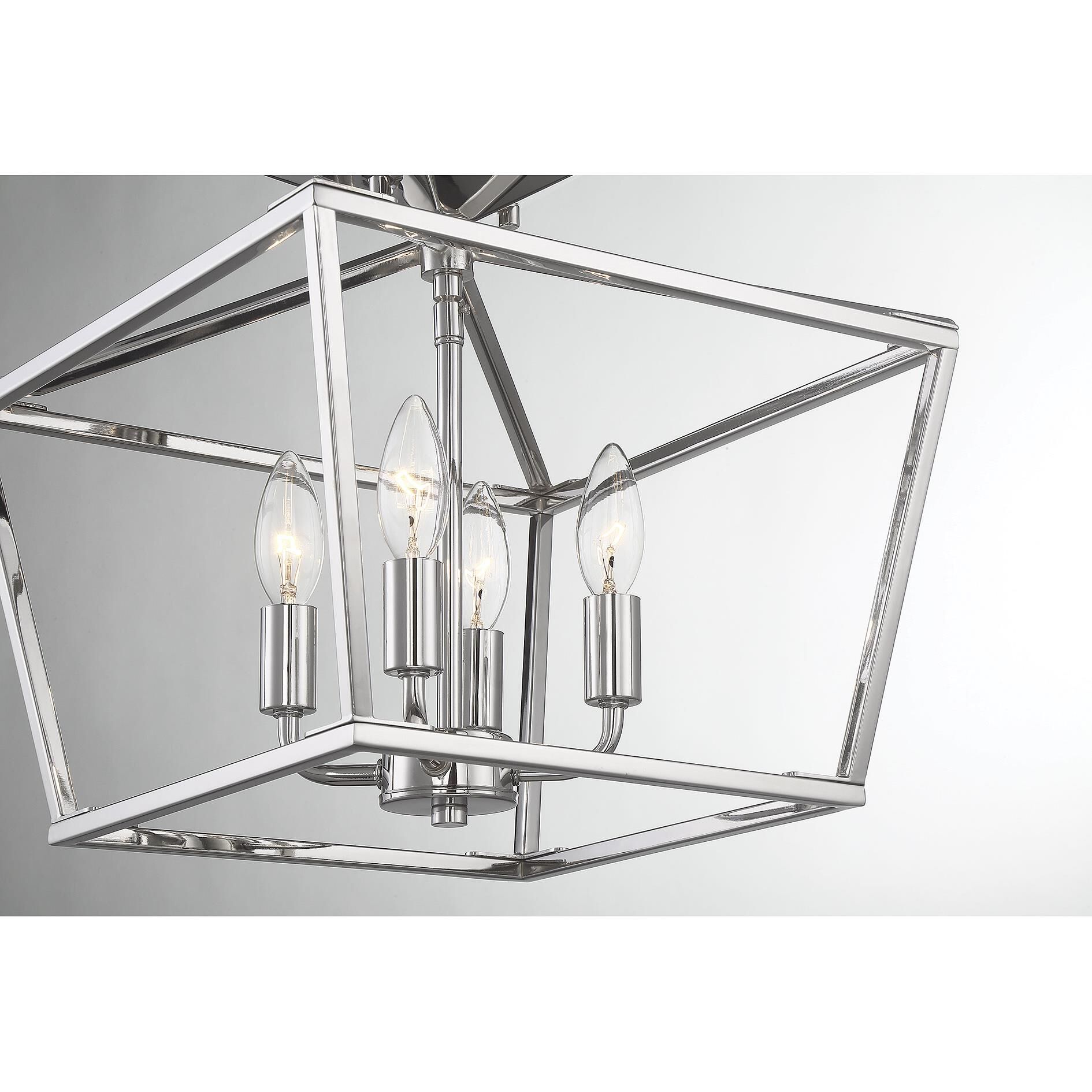 Townsend 13 Inch 4 Light Semi Flush Mount by Savoy House